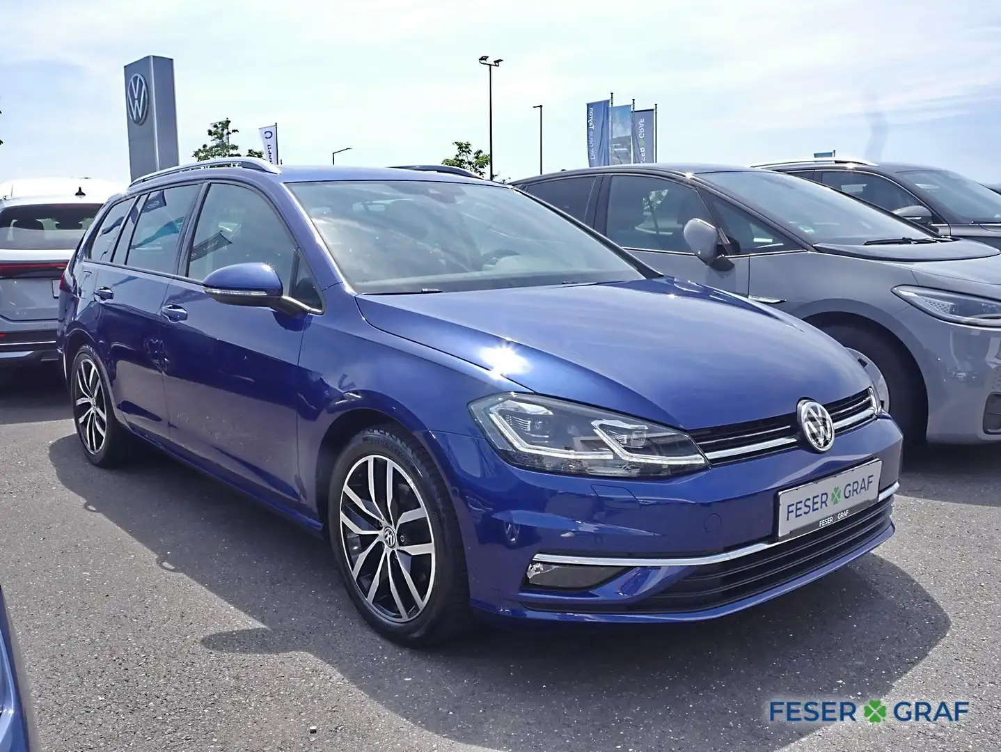 Volkswagen Golf VII Variant JOIN 1.5TSI Panorama LED ACC Blau - 2