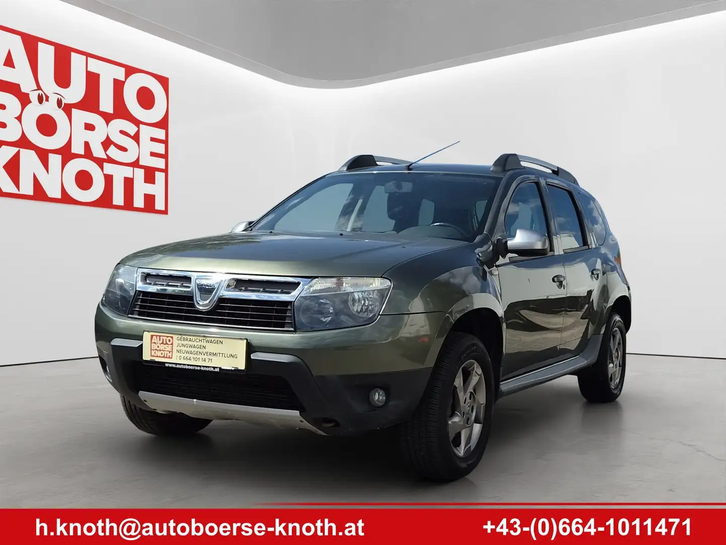Dacia Duster Delsey 4x4 nur 55.000KM!! Grün - 1