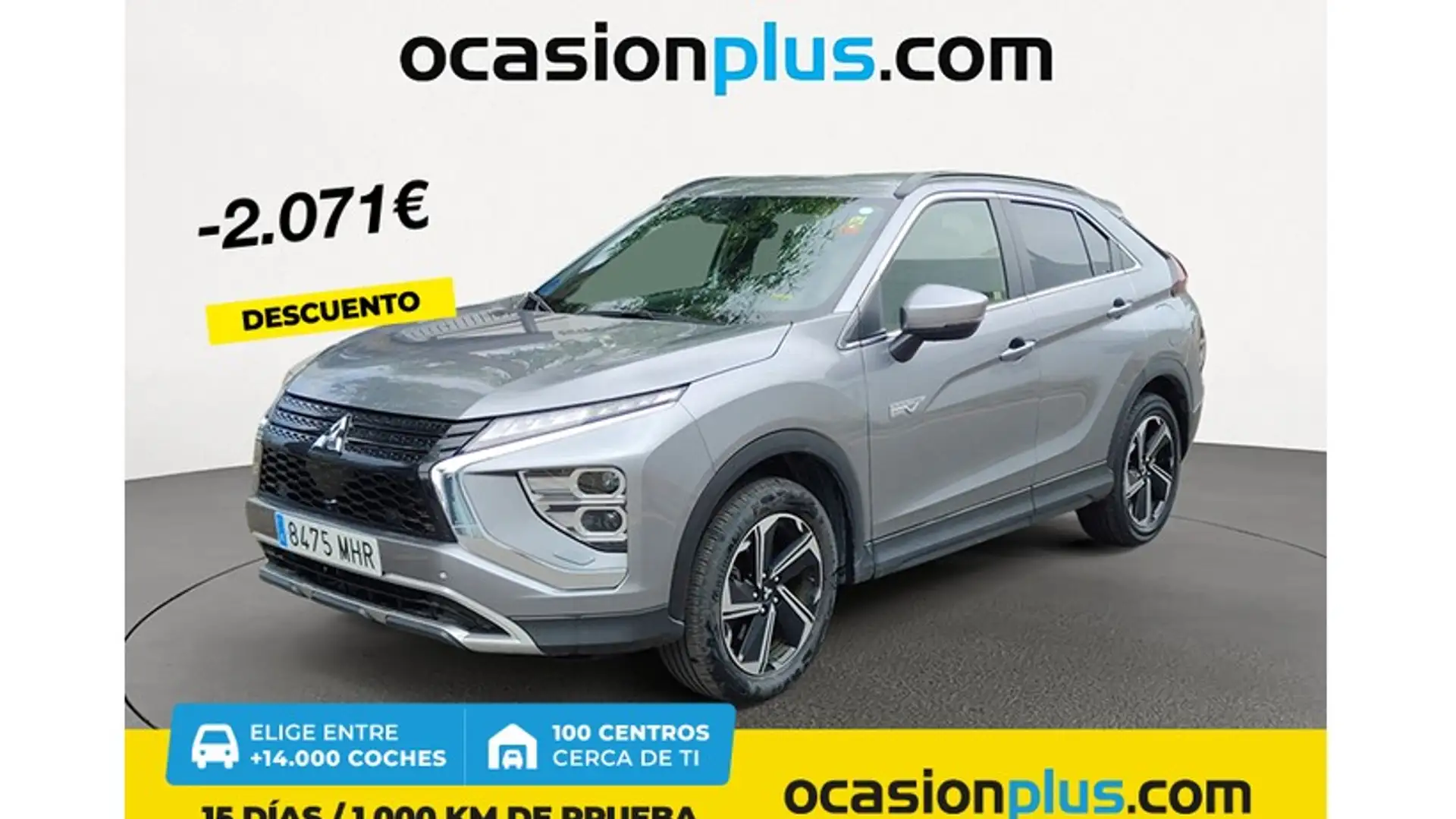 Mitsubishi Eclipse Cross PHEV Kaiteki 4WD Gris - 1