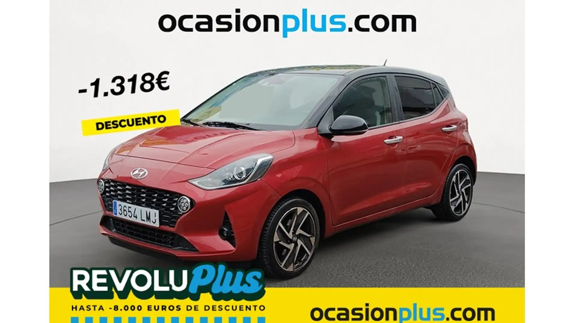 Hyundai i10 1.2 MPI Tecno 2C Rojo - 1
