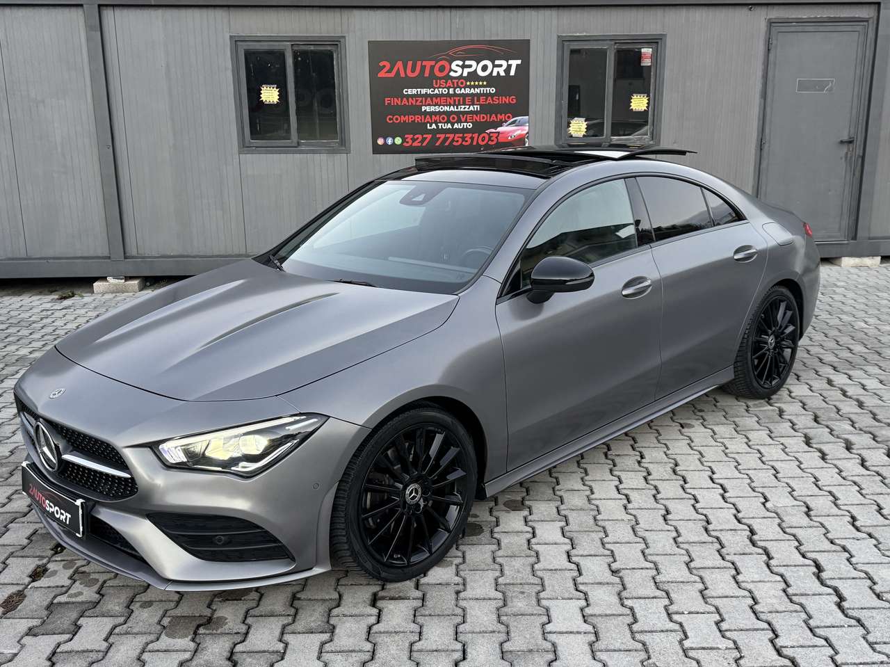 Mercedes-Benz CLA 250 GRIGIO MAGNO  Premium TETTO FULL