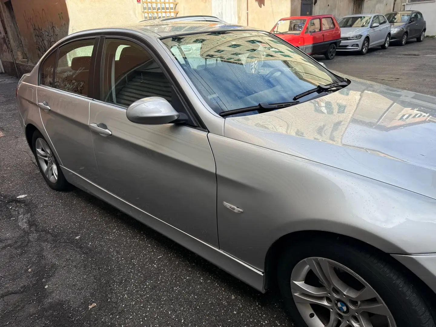 BMW 320 Serie 3 E90 Berlina 320d Attiva 177cv Argintiu - 2