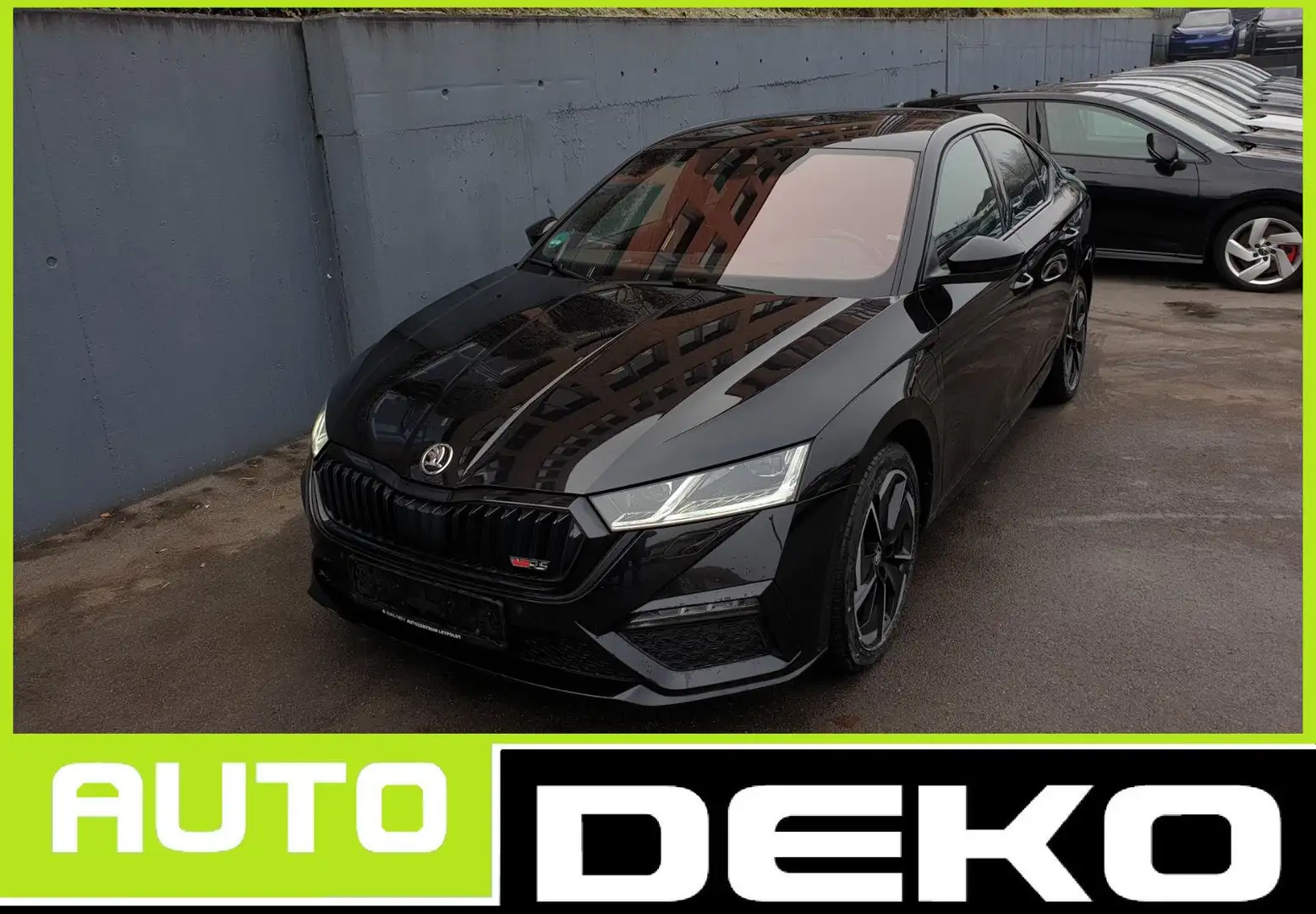 Skoda Octavia RS Lim. 1.4 TSI DSG Virtual/ACC/HUD Zwart - 1