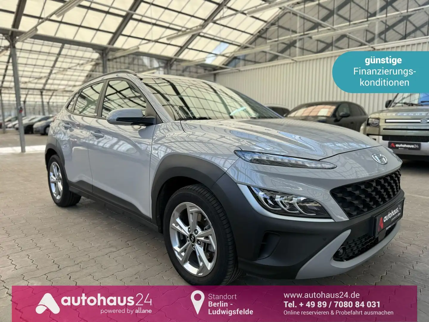Hyundai KONA 1.6 CRDi Trend  Mild-Hybrid|LED|DCT Gris - 1