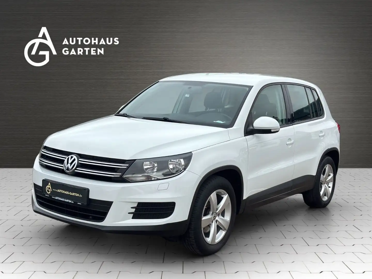 Volkswagen Tiguan 1.4TSI Trend & Fun BMT SHZ PDC Klima 2.Hd Weiß - 1