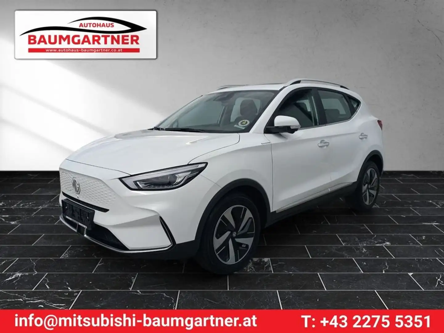 MG ZS ZS EV Luxury 51 kWh Connect Blanc - 1