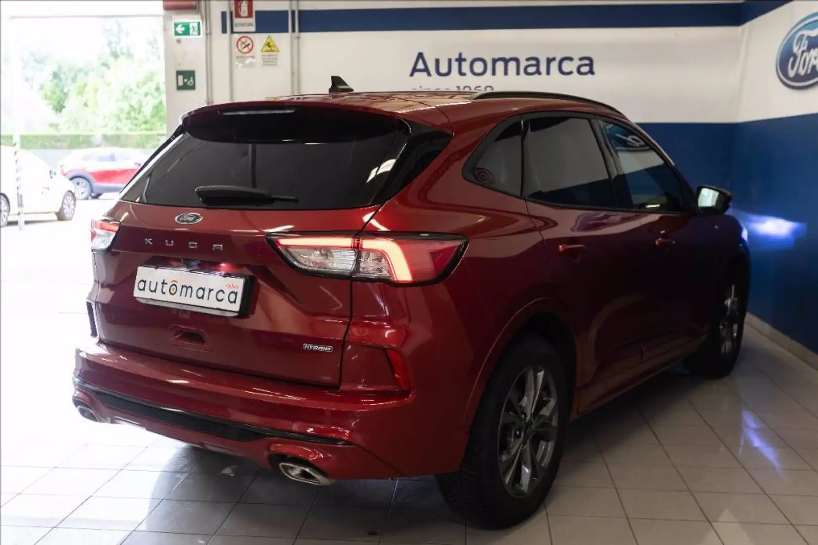 Ford Kuga 2.5 full hybrid ST-Line X 2wd 190cv cvt Rosso - 2