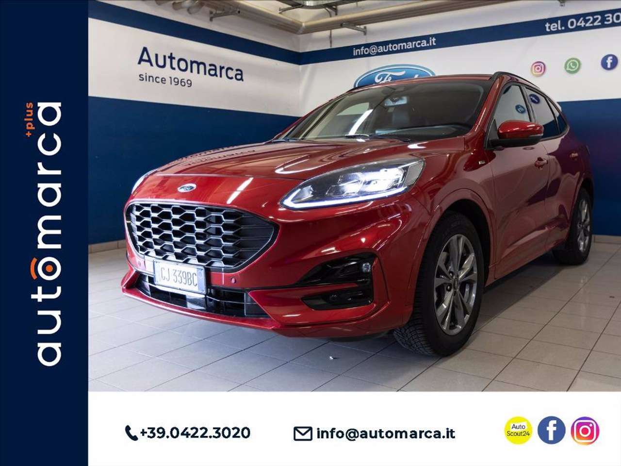 Ford Kuga 2.5 full hybrid ST-Line X 2wd 190cv cvt