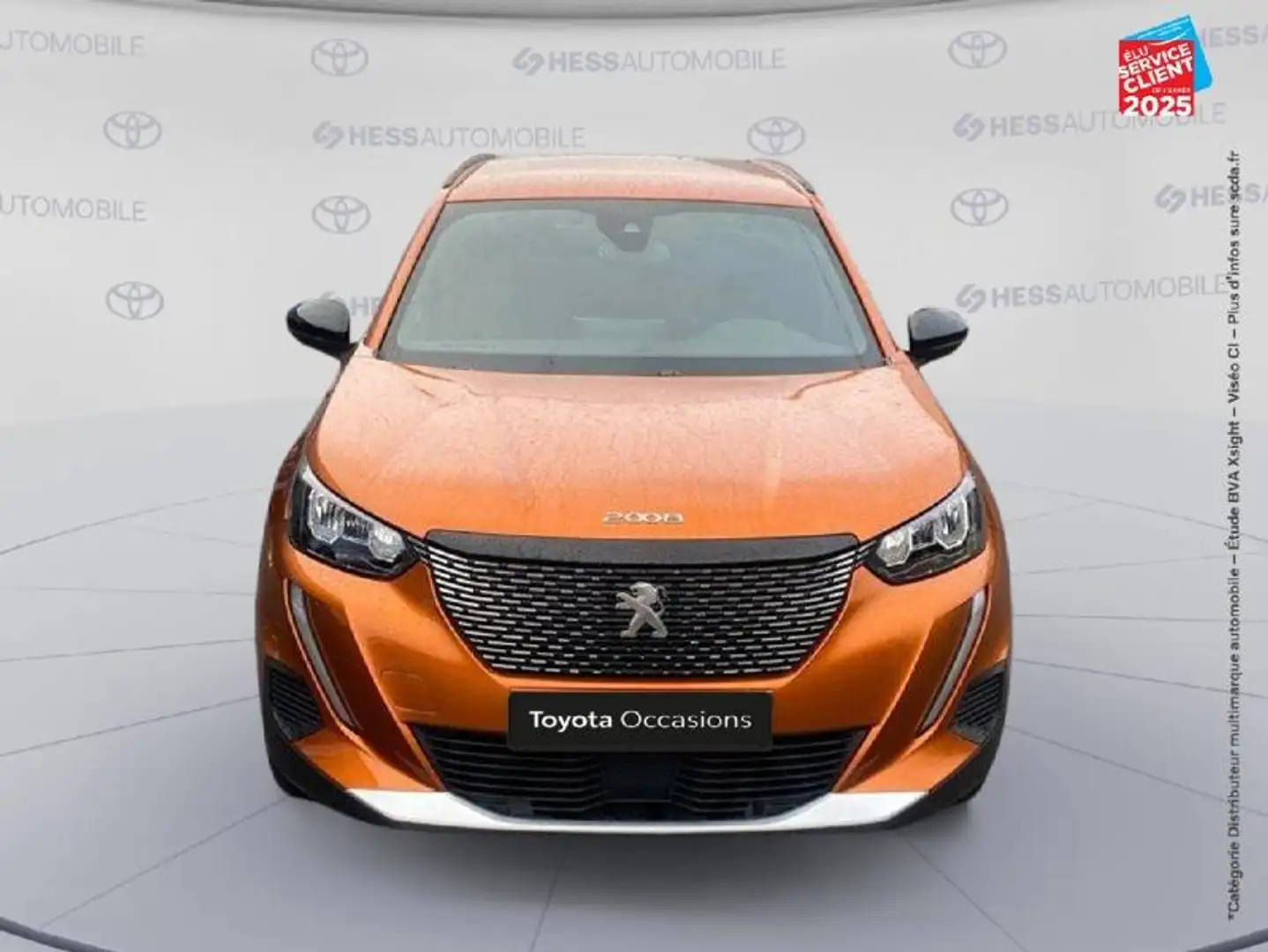 Peugeot 2008 1.2 PureTech 100ch S/S Allure Pack Camera Carplay Orange - 2