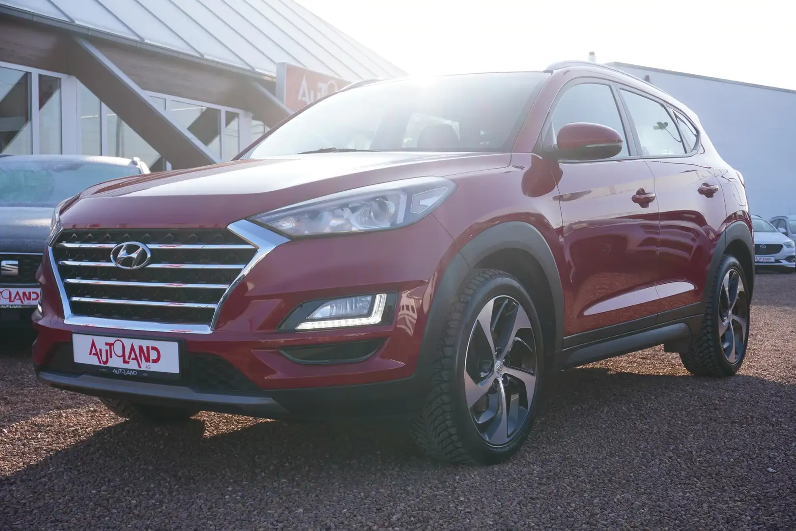 Hyundai TUCSON 1.6 CRDi Automatik Navi Sitzheizung Rot - 2