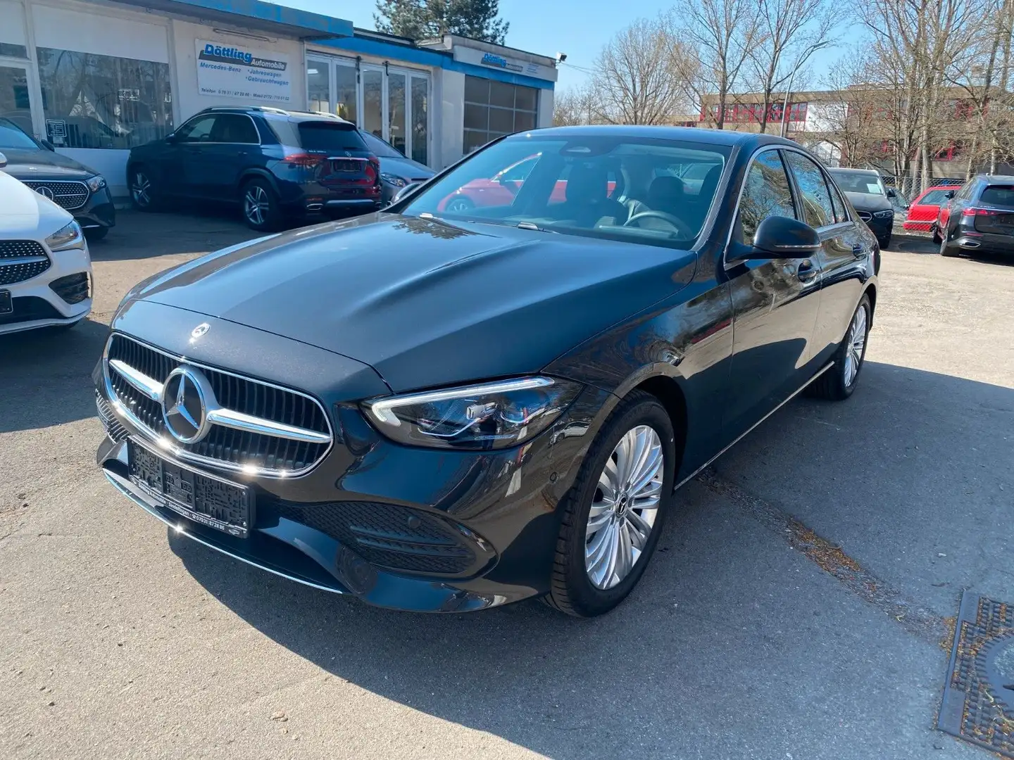 Mercedes-Benz C 200 *Avantgarde Advanced/AHK/Standheizung/Totw Grijs - 1