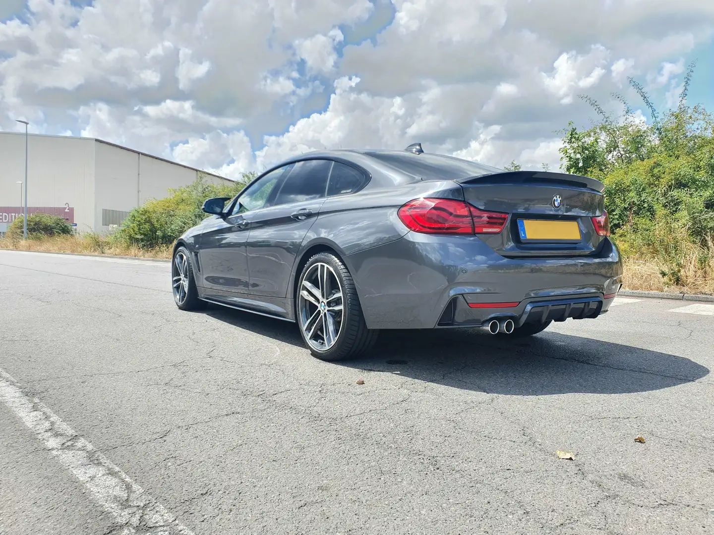 BMW 420 F36 GRAND COUPE 420 D M-PERFORMANCE Gris - 2