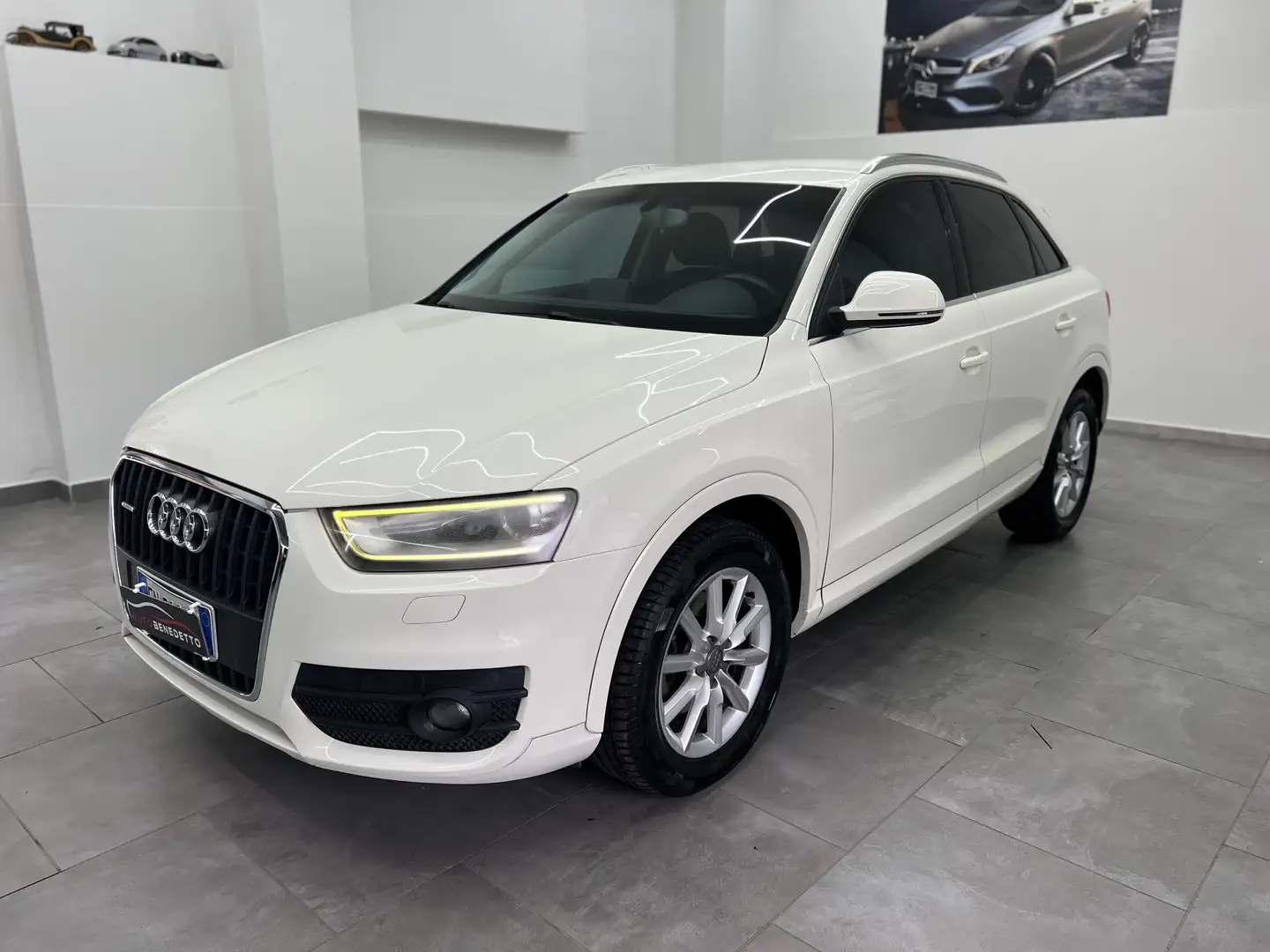Audi Q3 Q3 I 2011 2.0 tdi Advanced quattro 177cv s-tronic Bianco - 2