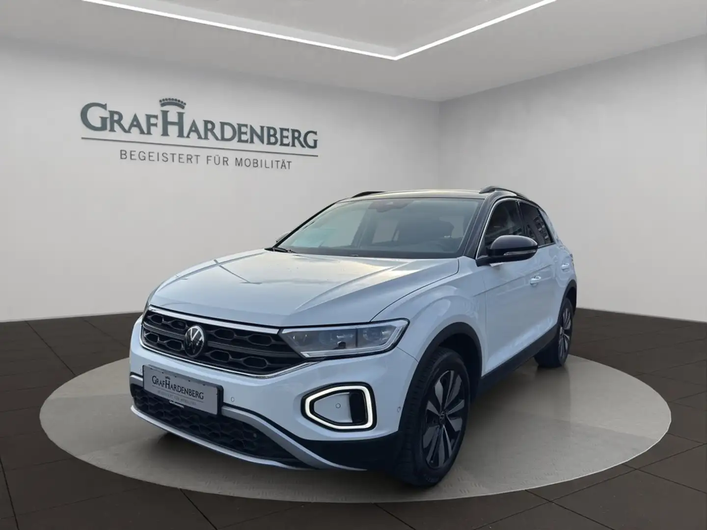 Volkswagen T-Roc GOAL 2.0 TDI DSG Navi AHK LED-Plus Weiß - 1