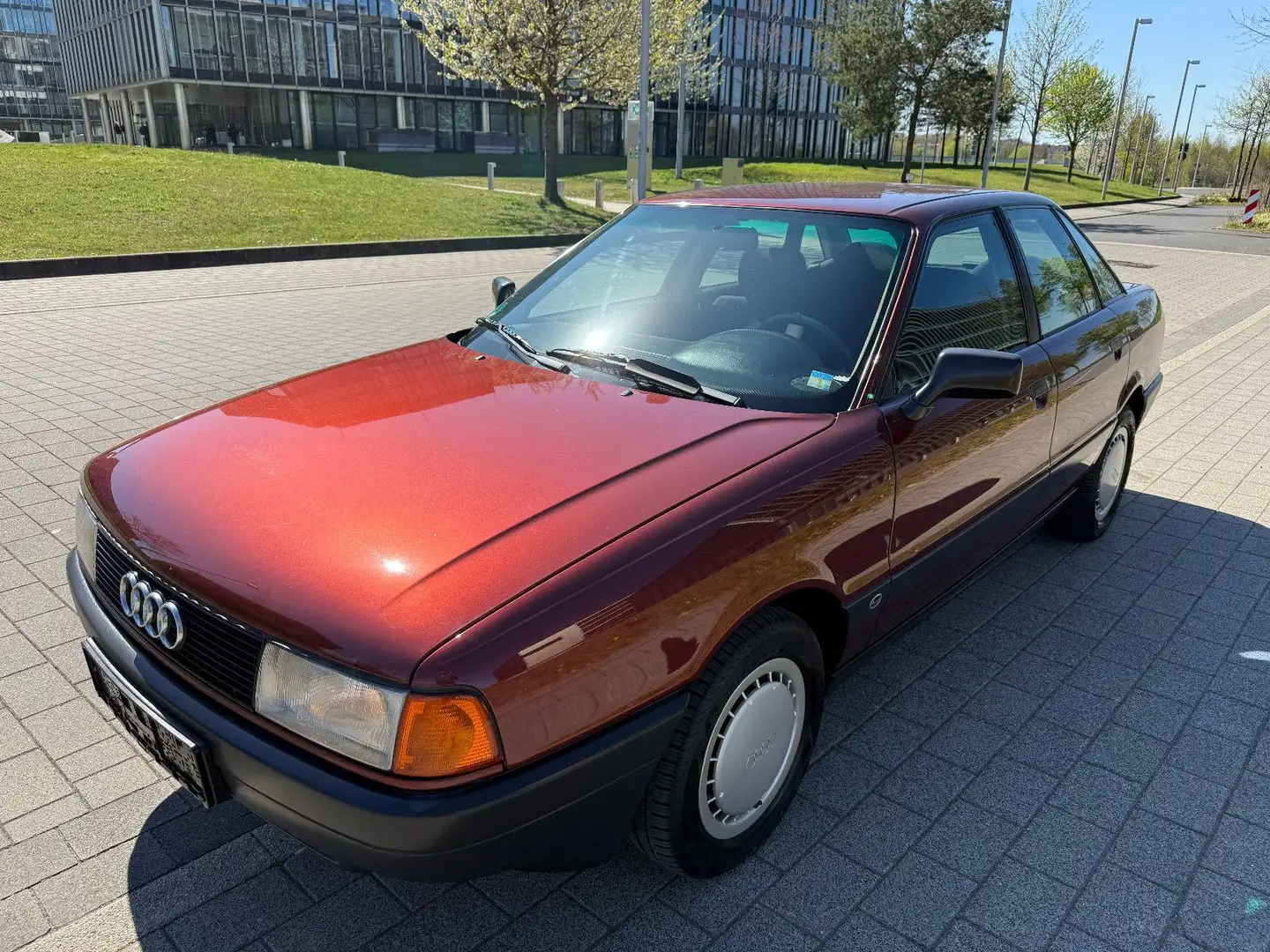 Audi 80 + B3 + Gepflegt + Voll Fahrbereit+ Historisch Rot - 1