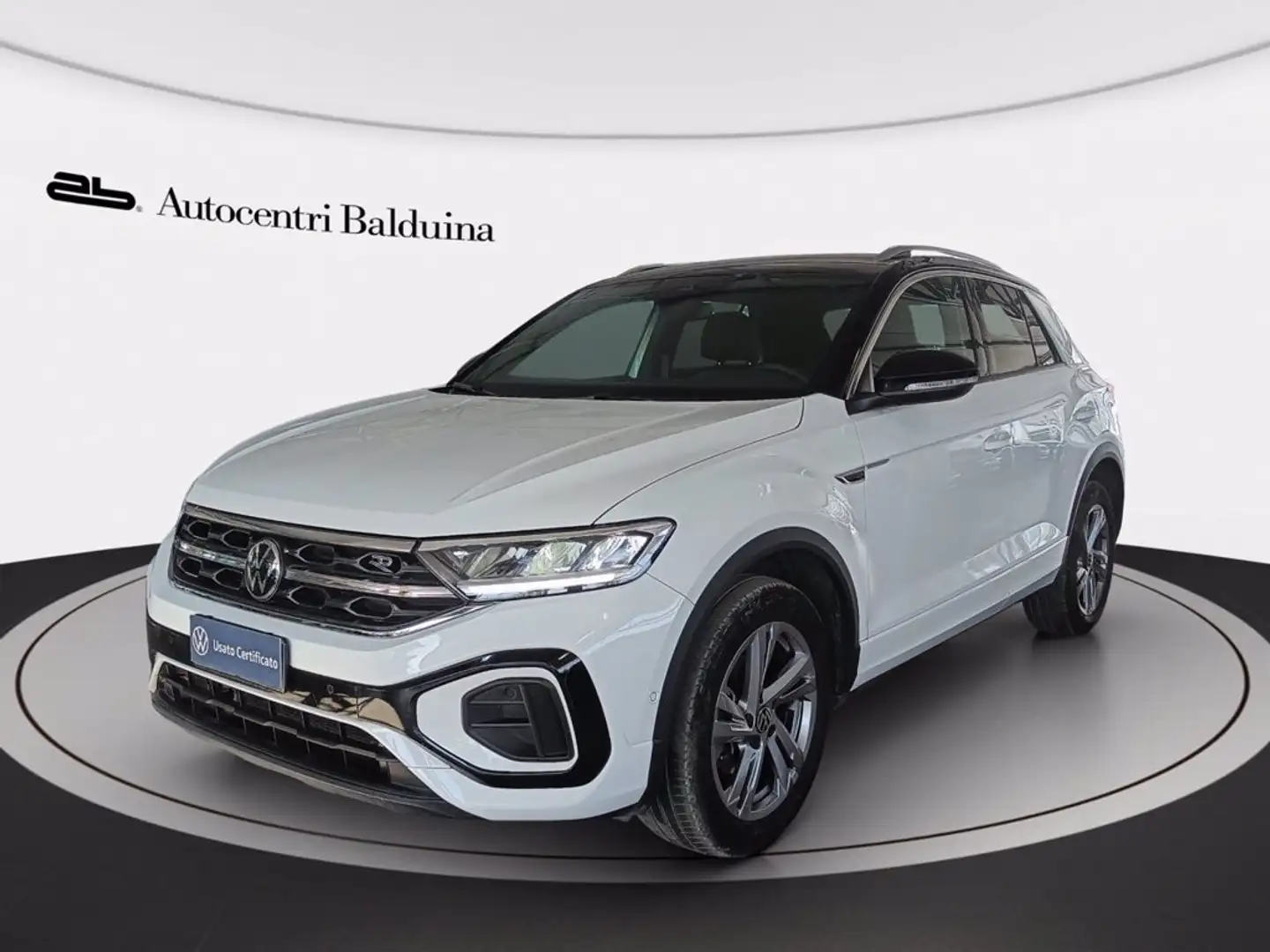 Volkswagen T-Roc 1.5 tsi r-line Wit - 1