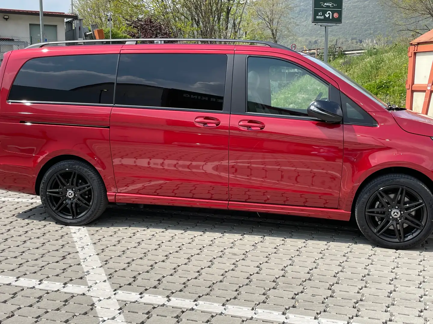 Mercedes-Benz V 300 busines sport 300 4 matic Rosso - 1