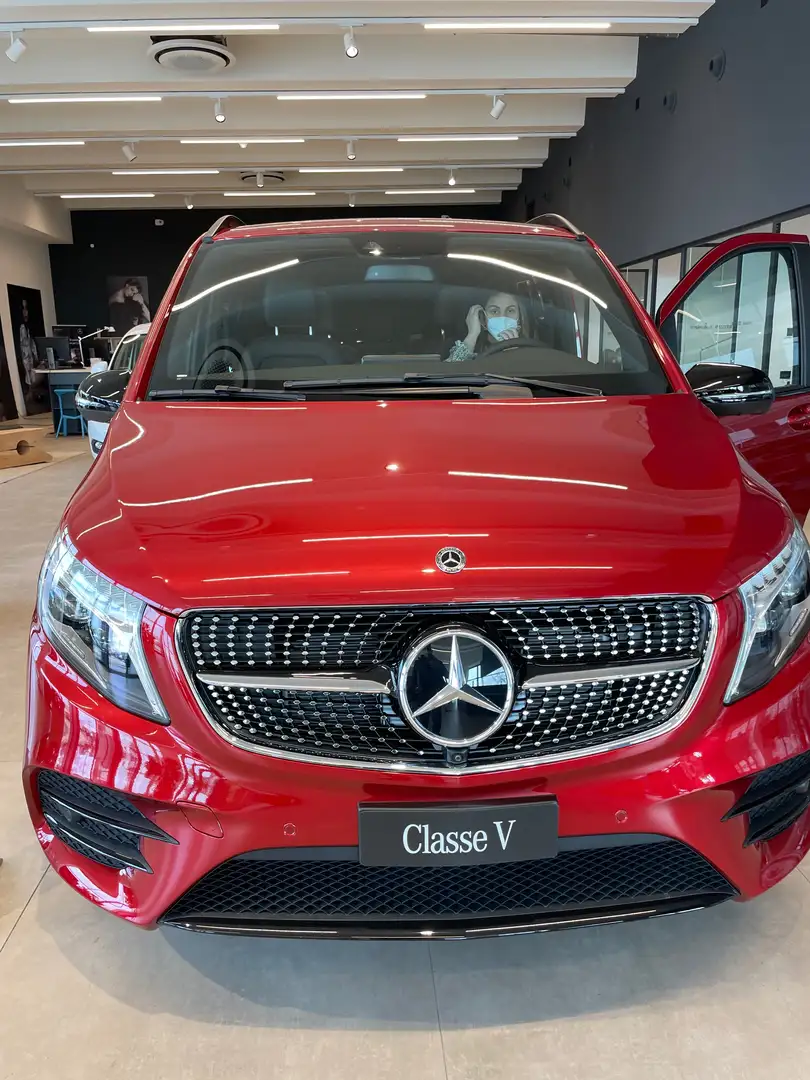 Mercedes-Benz V 300 busines sport 300 4 matic Rosso - 2