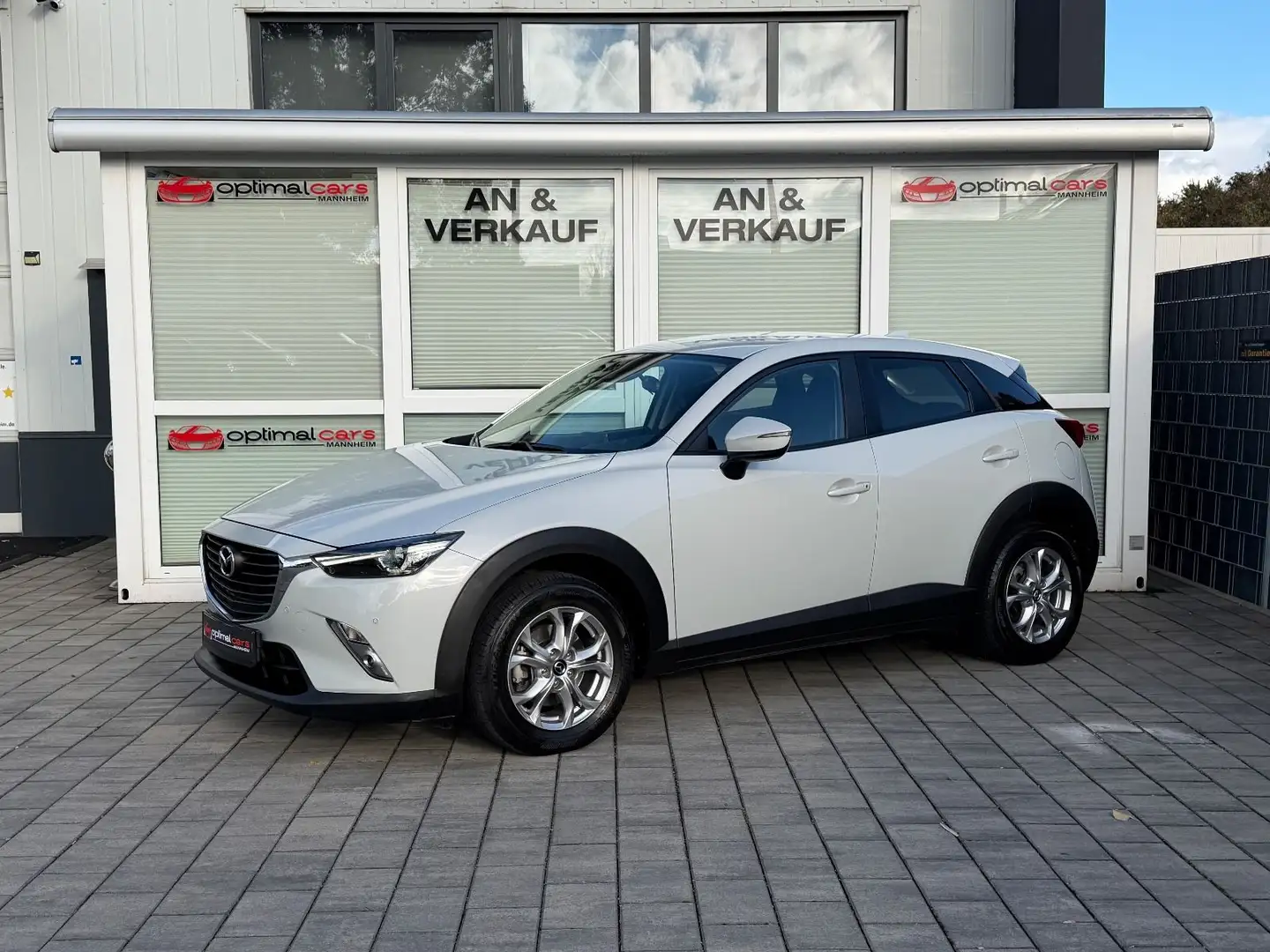 Mazda CX-3 2.0 Exclusive AWD/NAVI/PDC/8FACH/MFL/1.HAND Blanc - 1