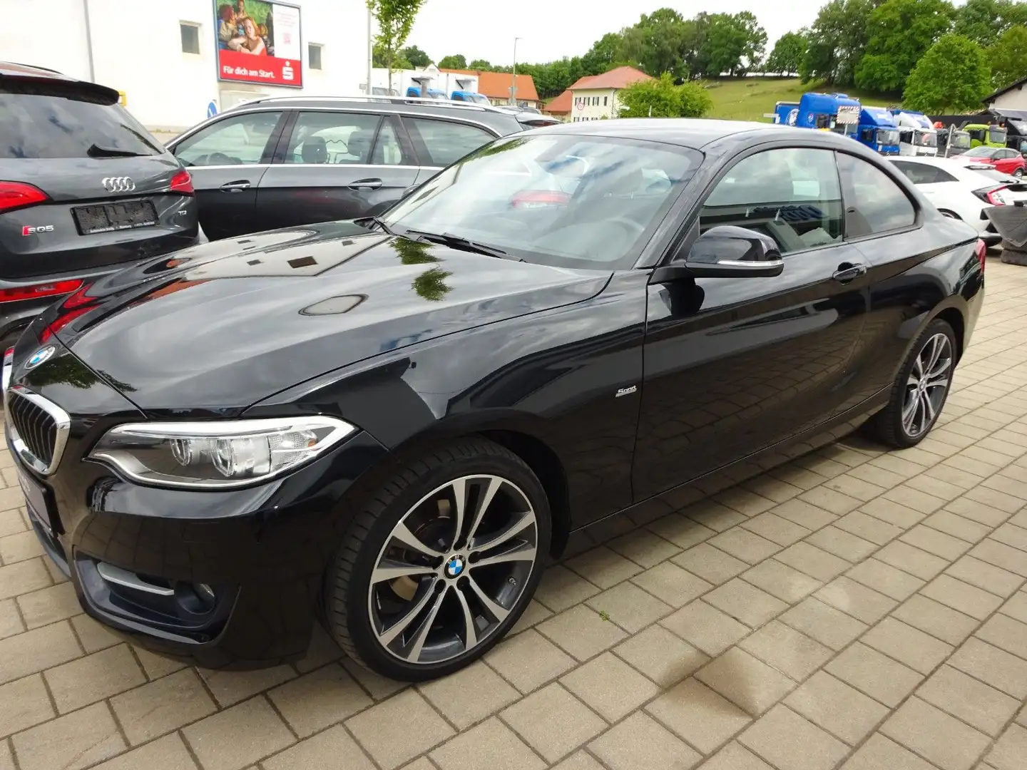 BMW 218 d Sport Line  Baureihe 2 Coupe/Euro 6 Negro - 2