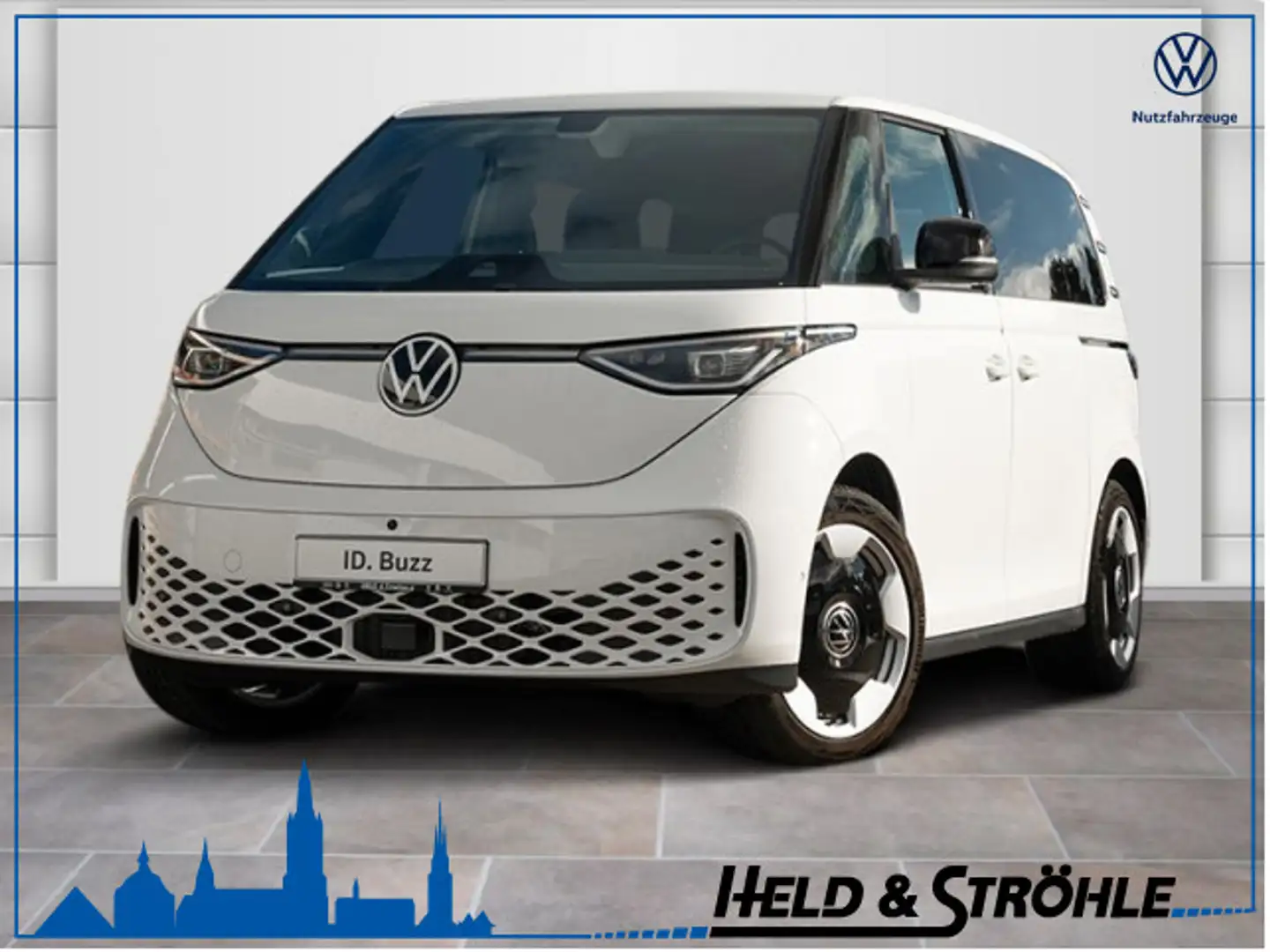 Volkswagen ID. Buzz Pro 150 kW (204 PS) AHK IQ-LED Wit - 1