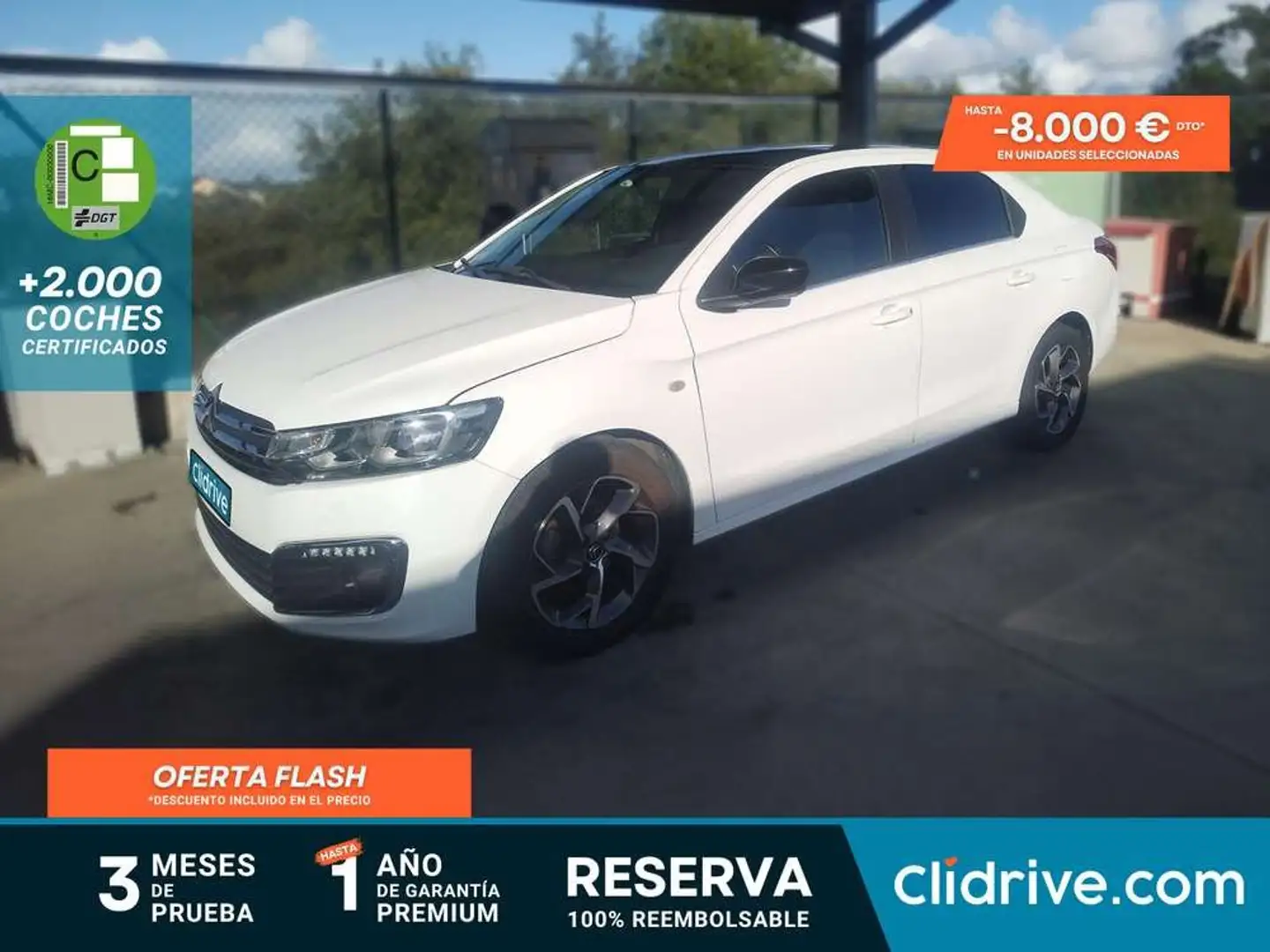 Citroen C-Elysée 1.6BlueHDi Feel 100 Blanco - 1