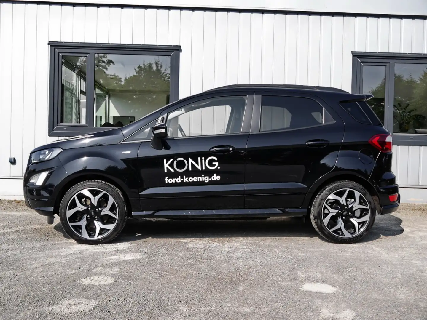 Ford EcoSport ST-Line 1.0 EB 140PS+Voll-LED+Kamera Klima Navi Black - 2