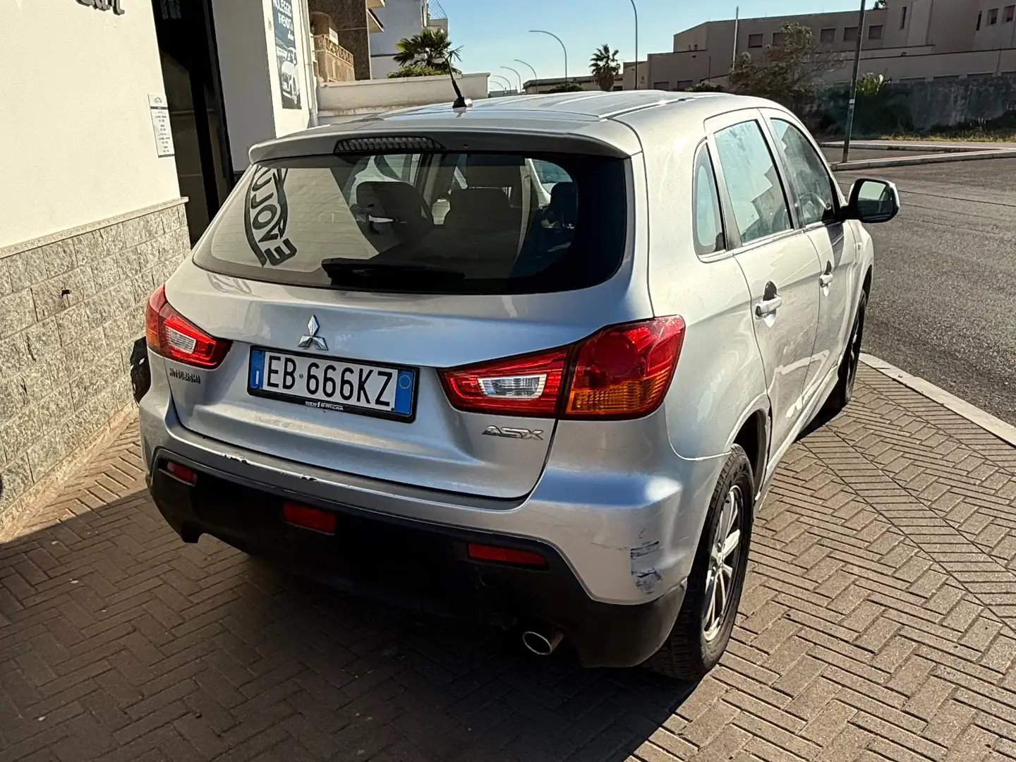 Mitsubishi ASX ASX I 2010 1.6 Intense Panoramic bi-fuel Gpl 2wd Grigio - 2