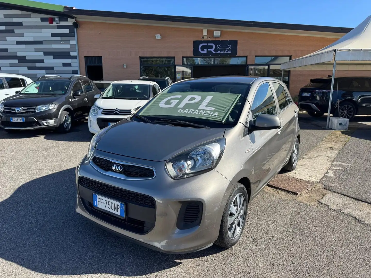 Kia Picanto PICANTO 1.0 12V ECOGPL 67CV 5P TECHNO PACK EU6 Grigio - 1