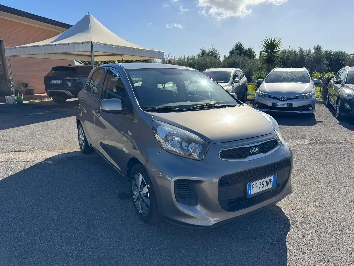 Kia Picanto PICANTO 1.0 12V ECOGPL 67CV 5P TECHNO PACK EU6 Grigio - 2