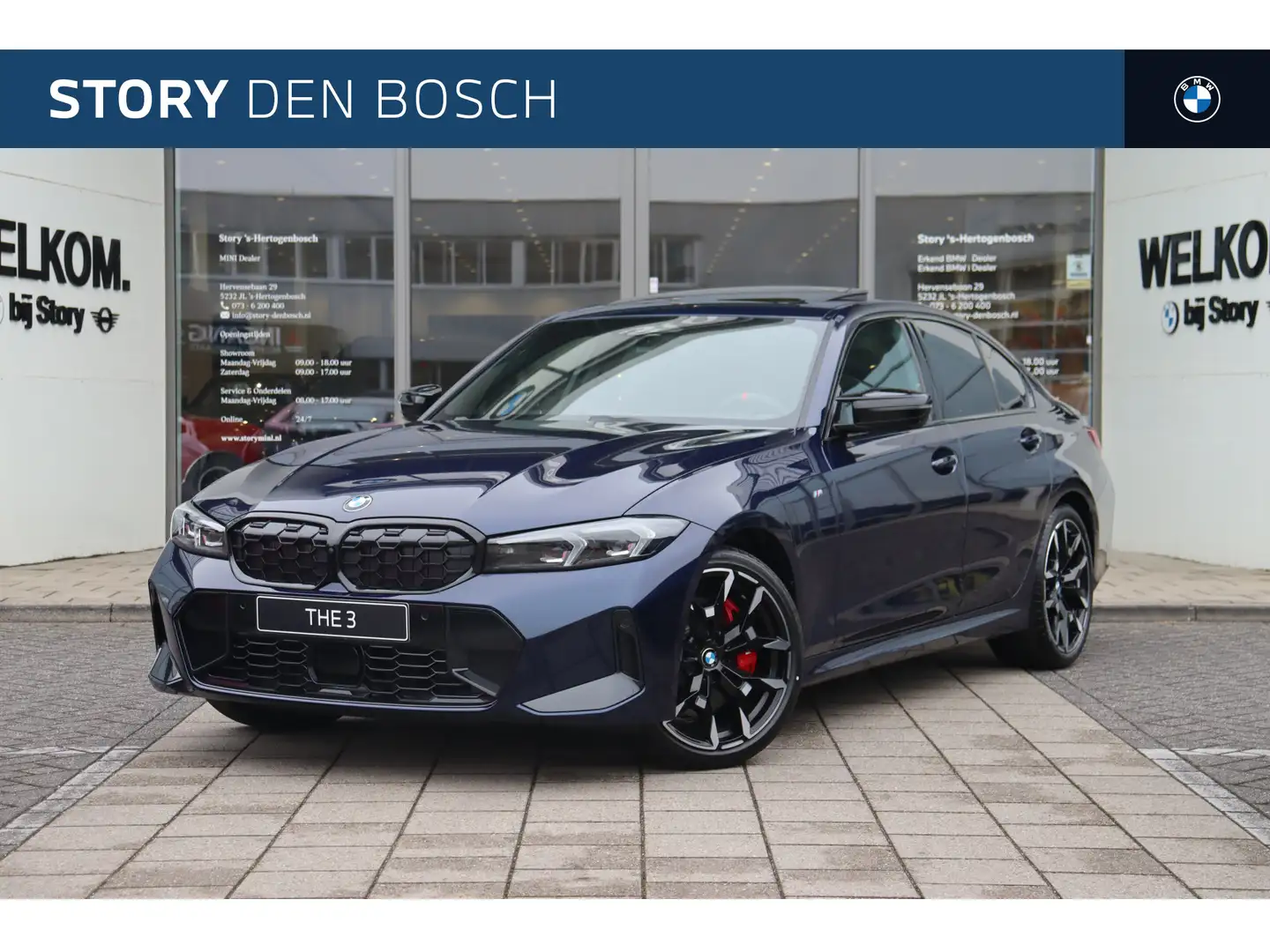 BMW 340 3 Serie M340i xDrive High Executive Automaat / Sch Blauw - 1