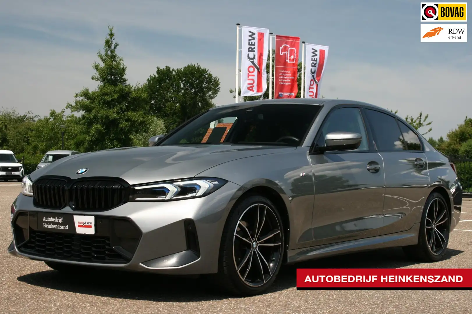 BMW 318 3-serie 318i M-sport Gris - 1