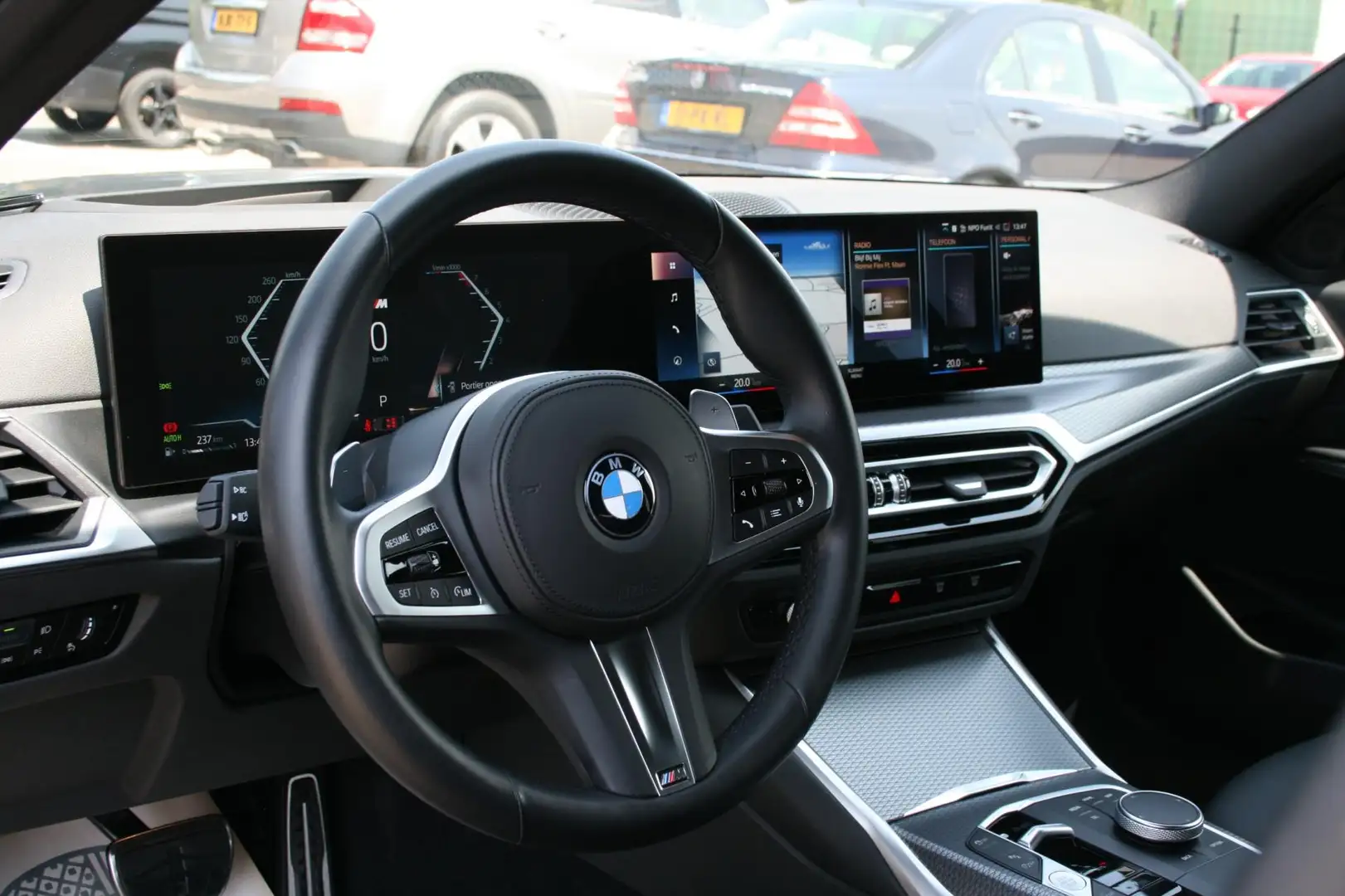 BMW 318 3-serie 318i M-sport Gris - 2