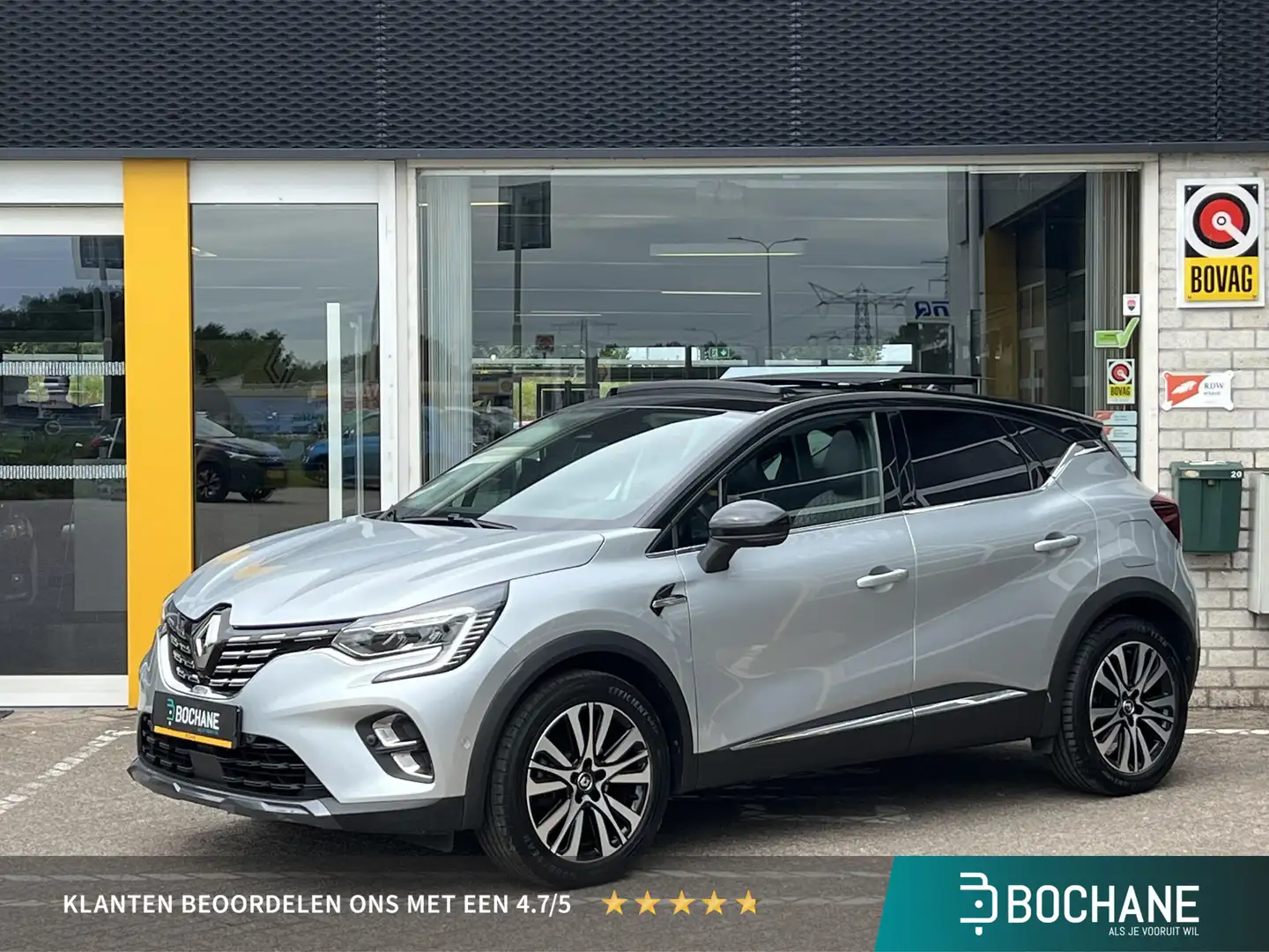 Renault Captur 1.6 E-Tech Plug-in Hybrid 160 Initiale Paris | Gla Grijs - 1