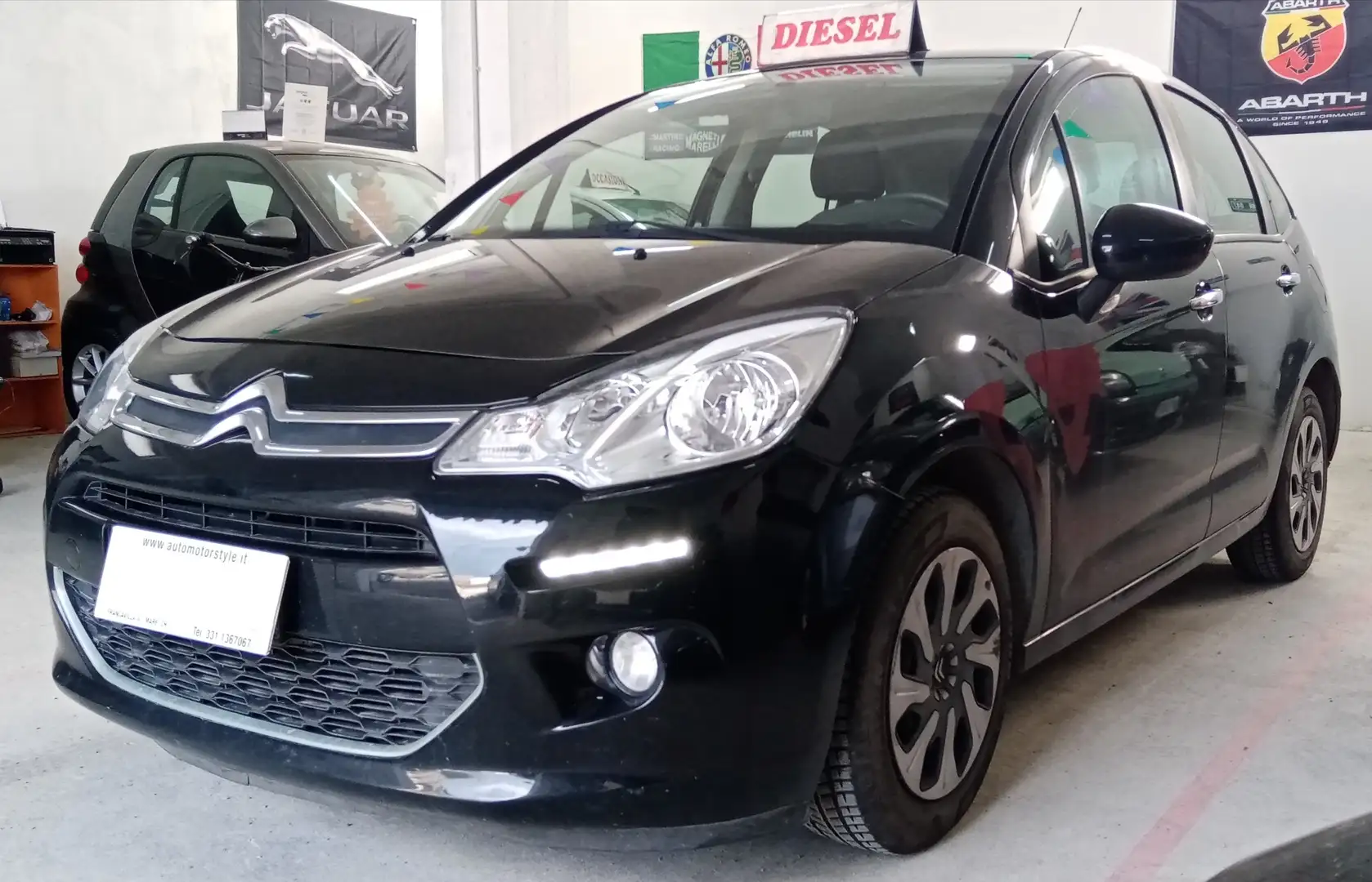 Citroen C3 C3 II 2009 1.4 hdi Seduction 70cv FL Nero - 1