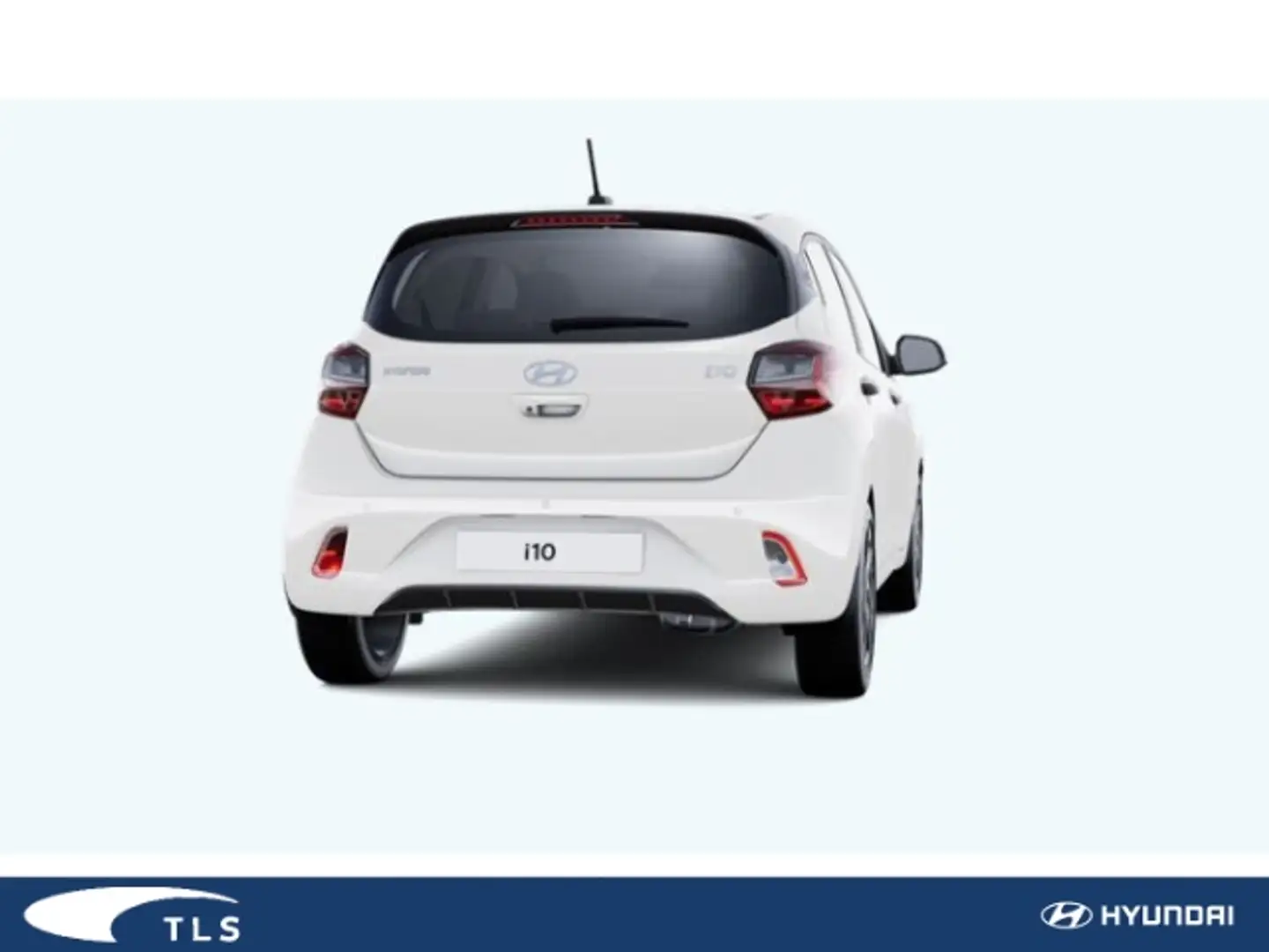 Hyundai i10 Prime 1.2 79Ps 5-AMT Prime, SmartKey, Navi, Klimaa Weiß - 2