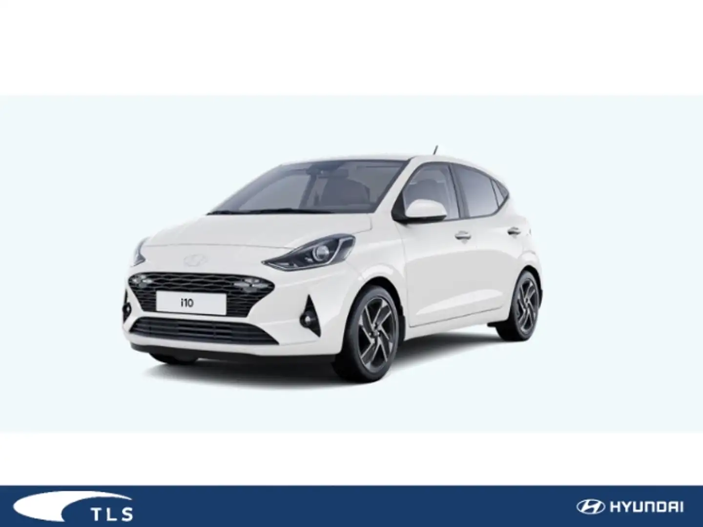 Hyundai i10 Prime 1.2 79Ps 5-AMT Prime, SmartKey, Navi, Klimaa Weiß - 1