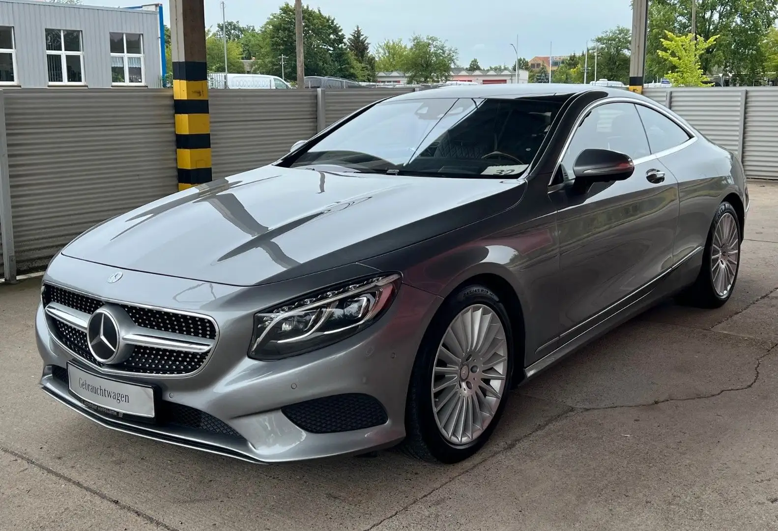 Mercedes-Benz S 500 4M Coupé DESIGNO PANO 360° KEYLESS HUD LED Gümüş rengi - 1