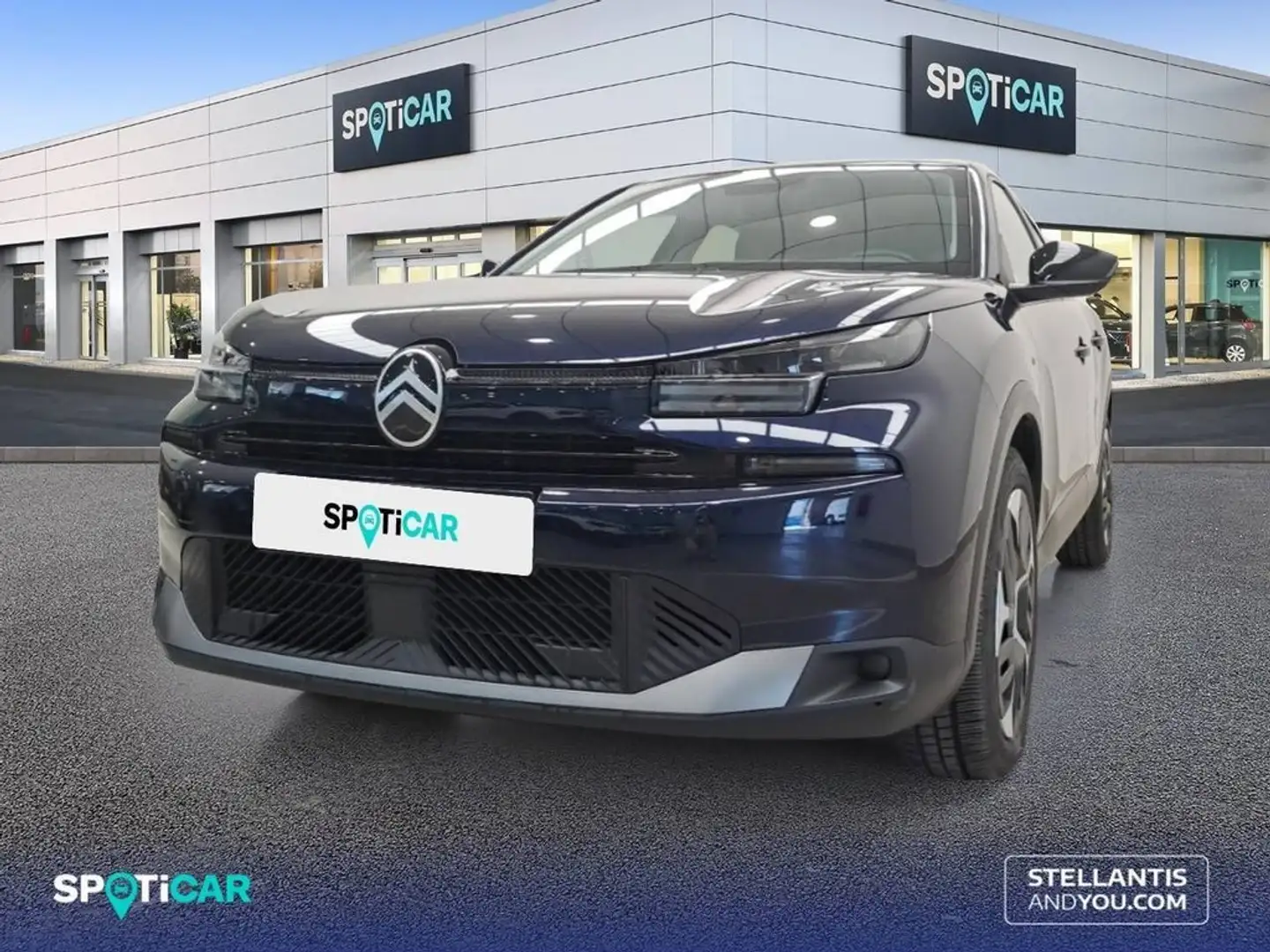 Citroen C4 Hybrid 136 e-DCS6 Plus Azul - 1