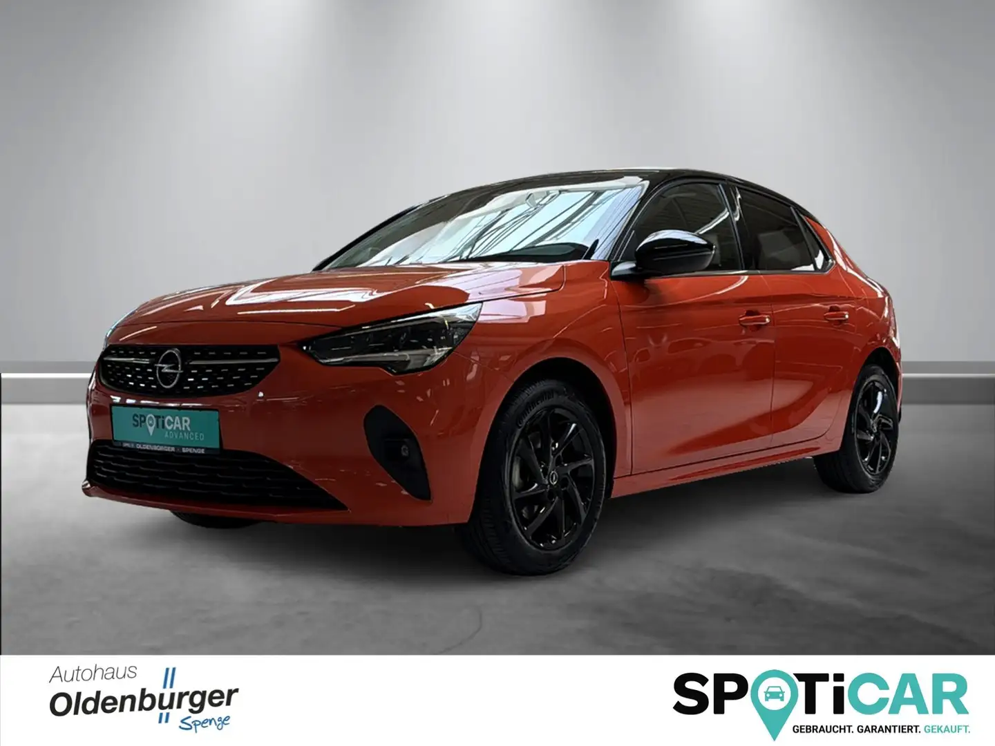 Opel Corsa Elegance, Sitz- & Lenkradhzg., CarPlay/Android Oranje - 1