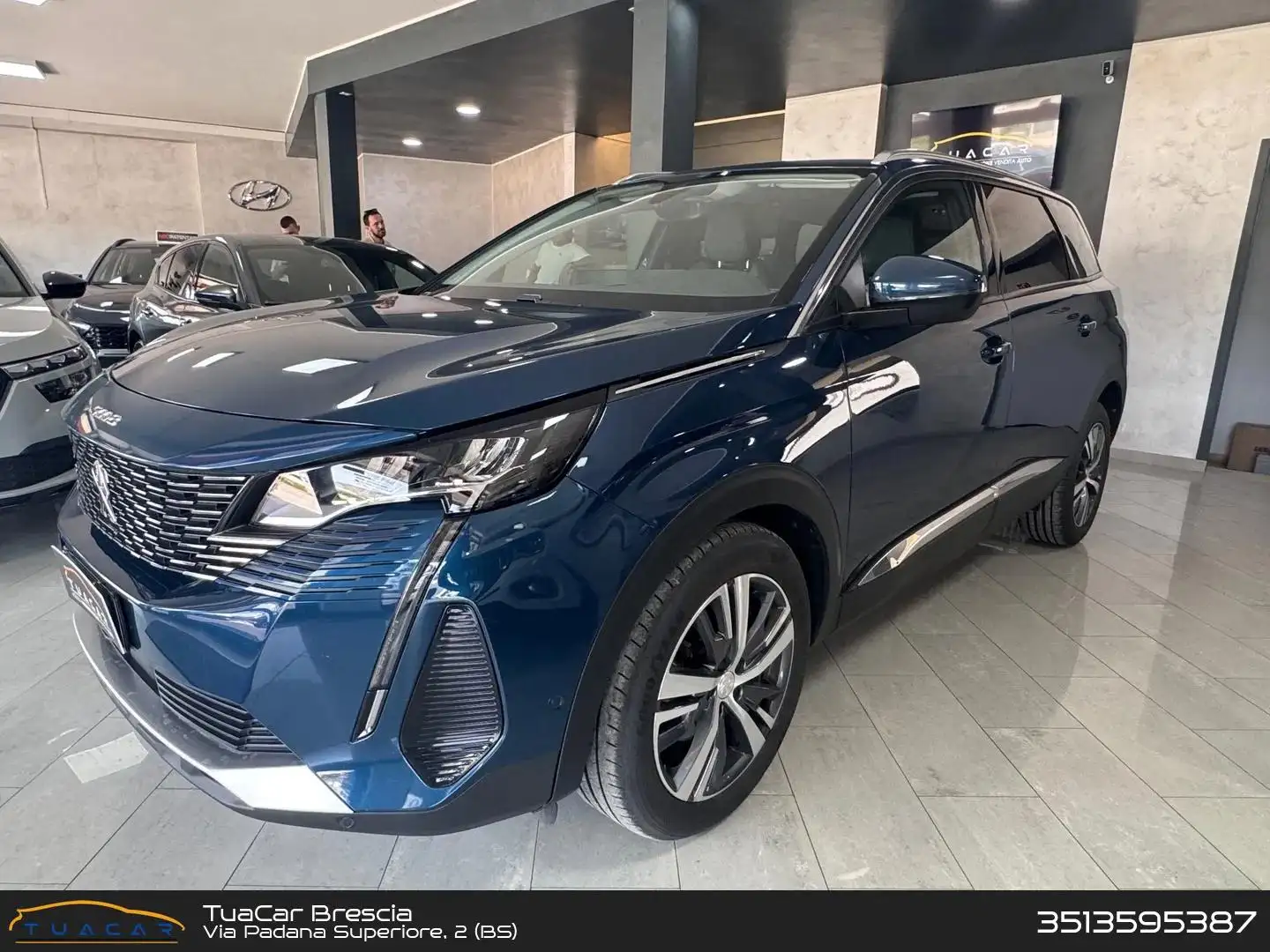 Peugeot 5008 Allure 1.5 Blue HDI 130 Blauw - 1