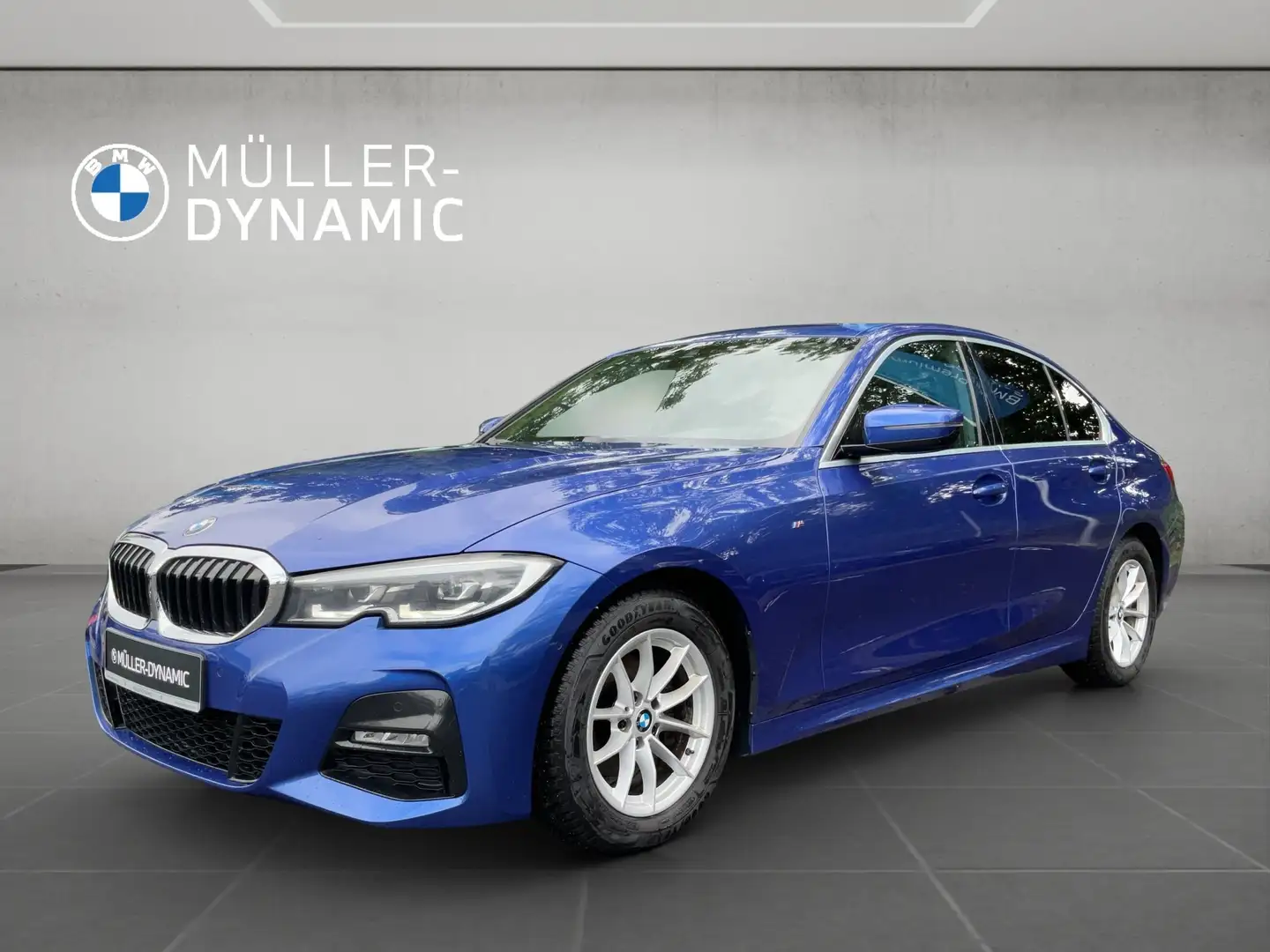 BMW 318 d LIMOUSINE M SPORT RÜCKFAHR HIFI TEMPOMAT Azul - 1