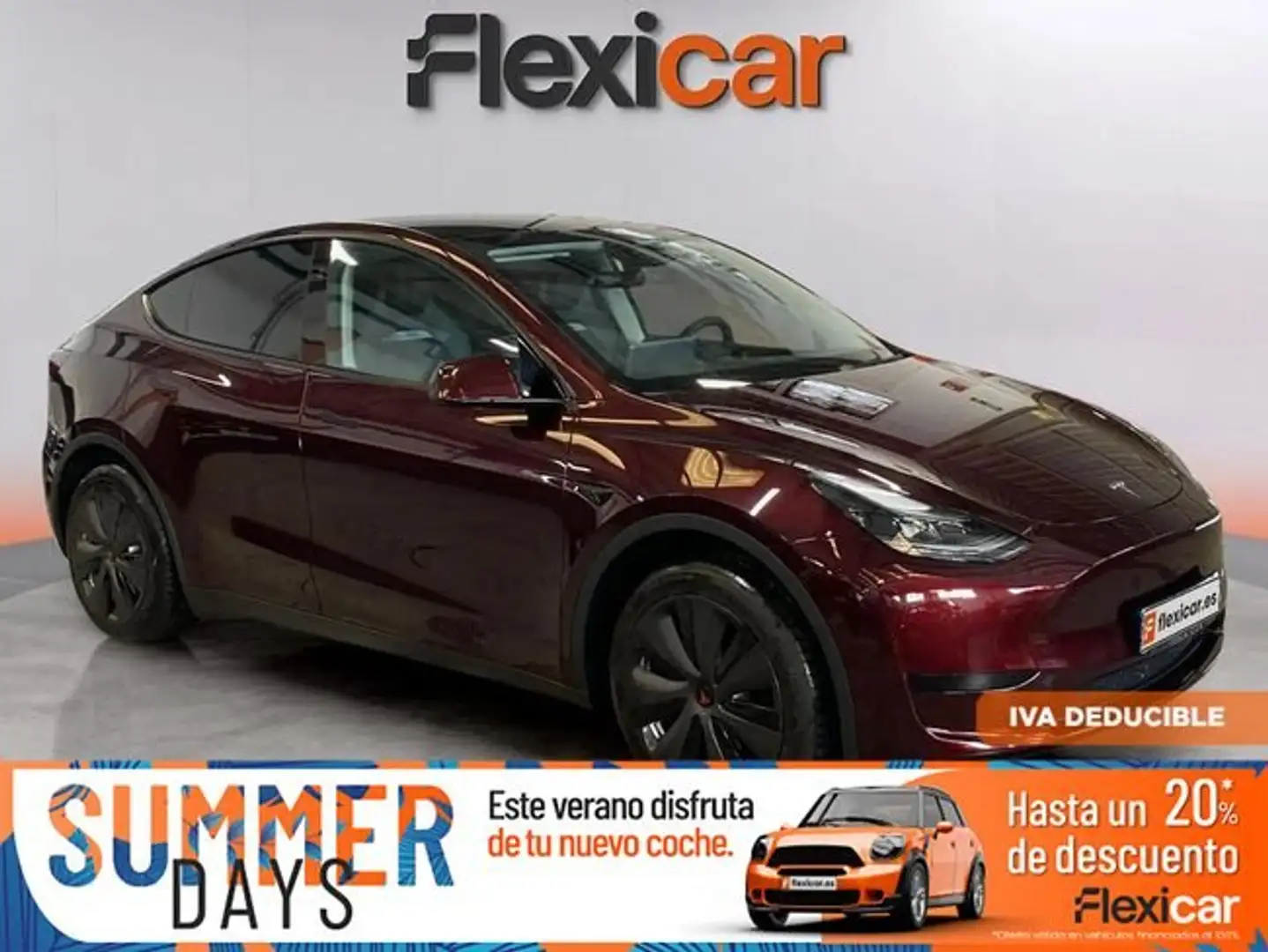 Tesla Model Y Gran Autonomía 4WD Rojo - 1