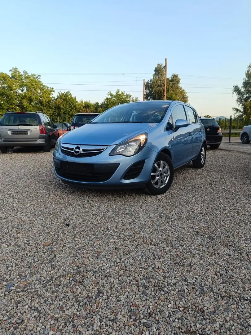 Opel Corsa D Selection Blau - 2