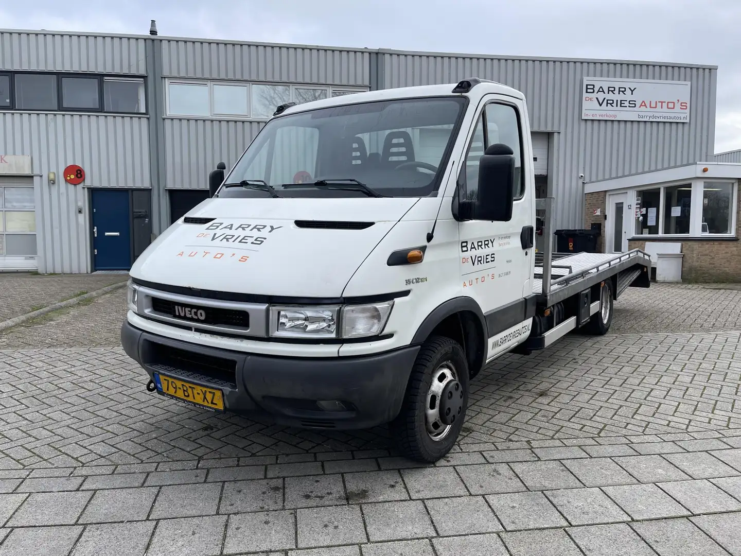 Iveco Daily 35C12 375 Oprijwagen | B rijbewijs | Airco Weiß - 1