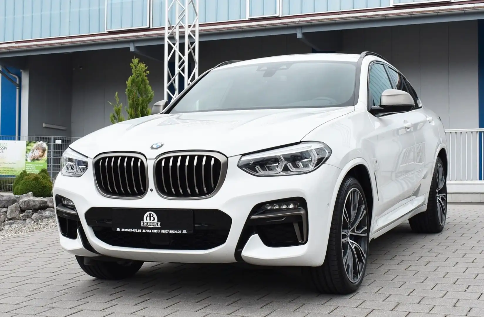 BMW X4 M Deutsches Fahrzeug Weiß - 2
