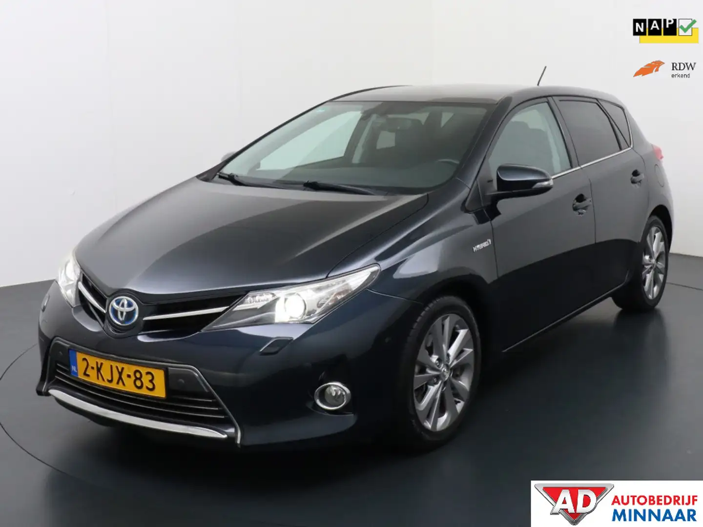 Toyota Auris Panoramadak 1.8 Hybrid Lease Pro Grau - 1
