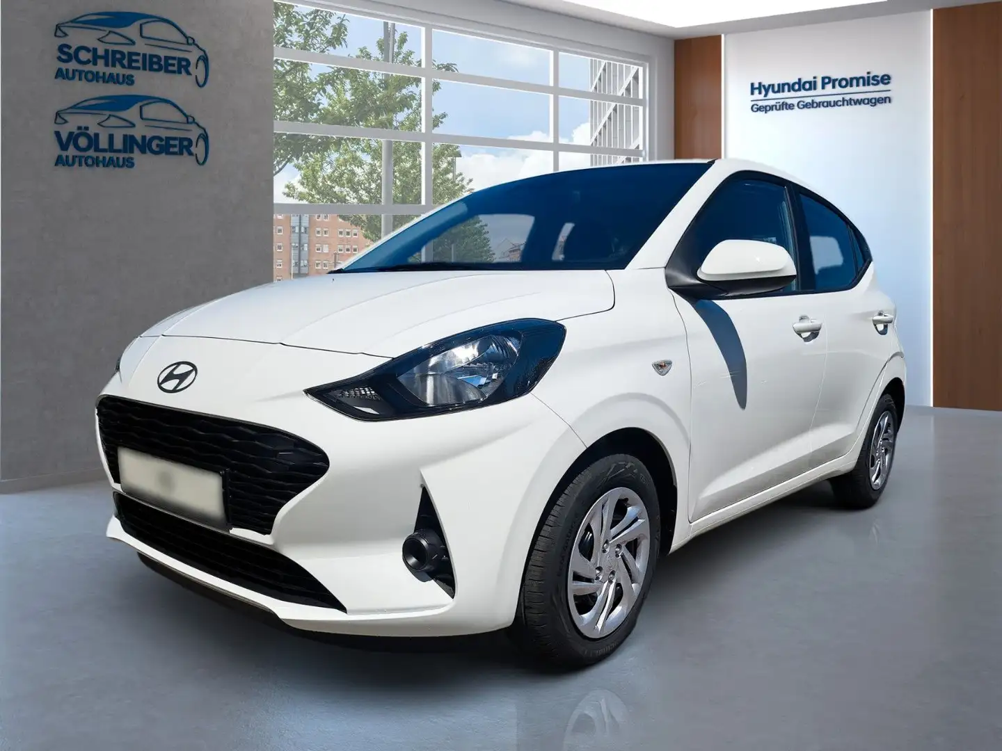 Hyundai i10 Select 1.0 63PS Benziner Weiß - 1