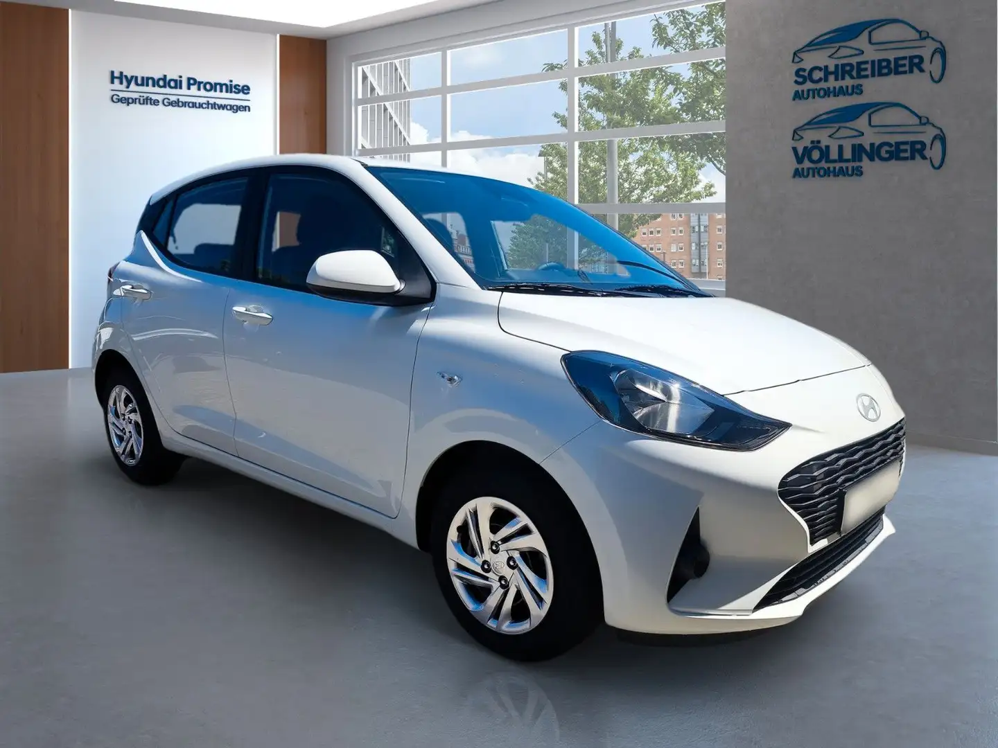 Hyundai i10 Select 1.0 63PS Benziner Weiß - 2