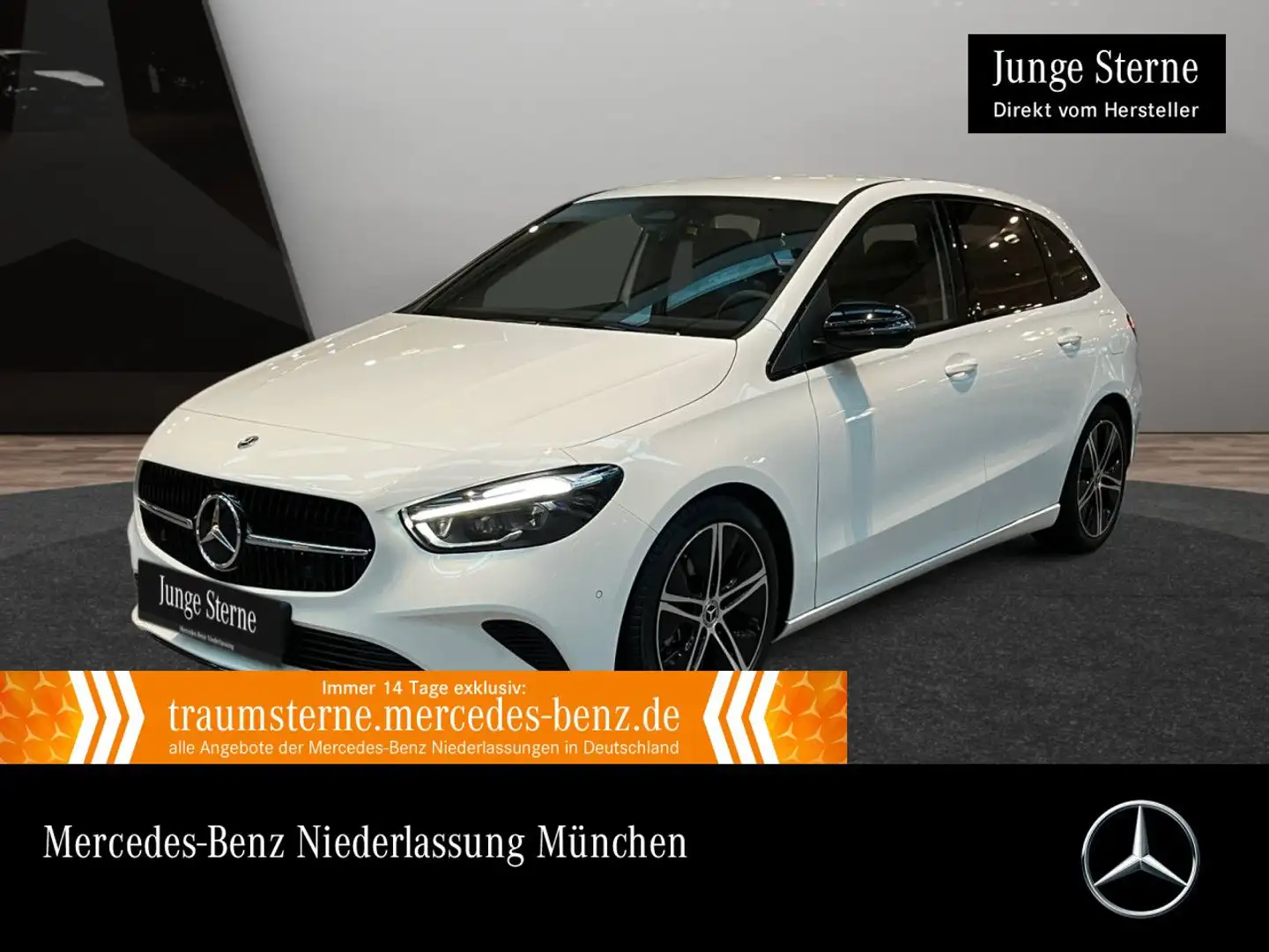 Mercedes-Benz B 180 PROGRESSIVE+NIGHT+MULTIBEAM+KAMERA+TOTW+7G Bianco - 1